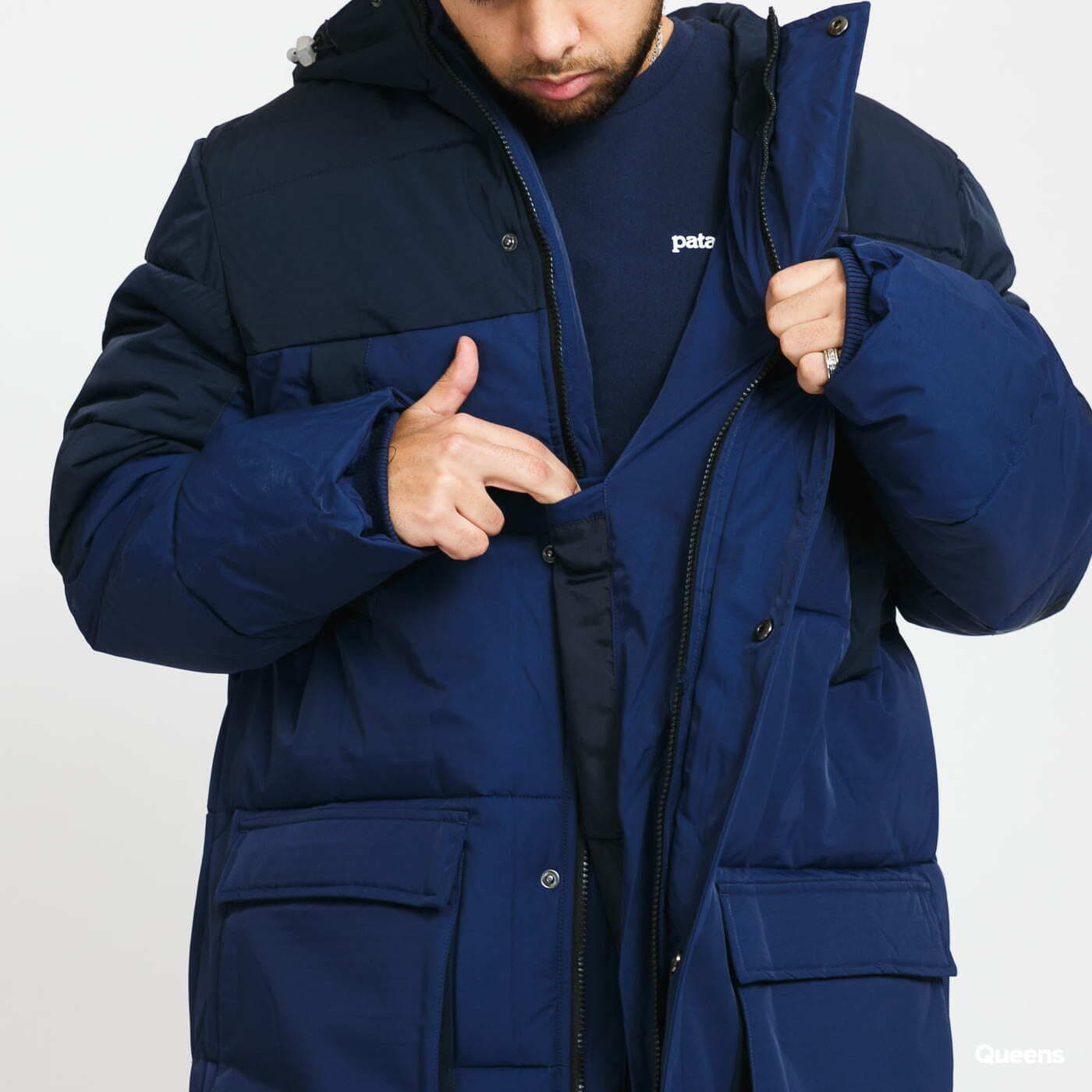 Bundy Urban Classics Puffer Parka Navy