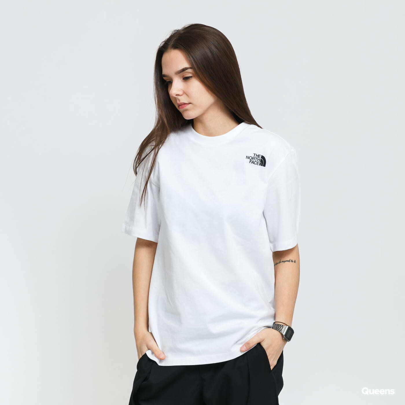 T-shirts The North Face W BF Redbox Tee White