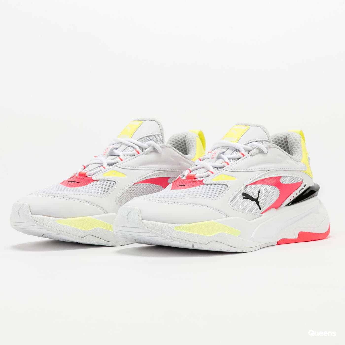 Women's sneakers and shoes Puma RS-Fast Pop Wn's Puma White/ Ign Pink/ Soft F Ylw