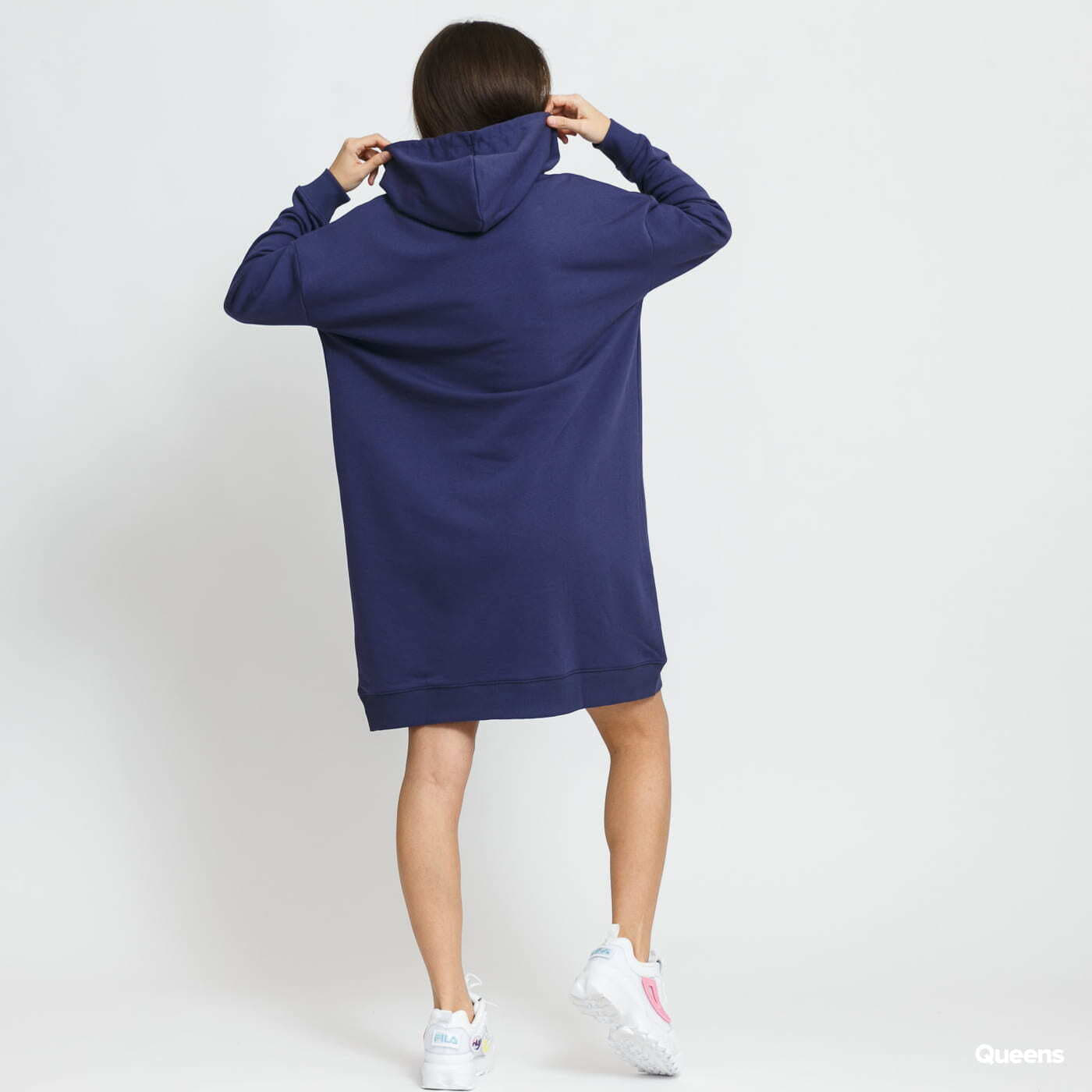Šaty Fila Women Felice Oversized Hoody Dress navy