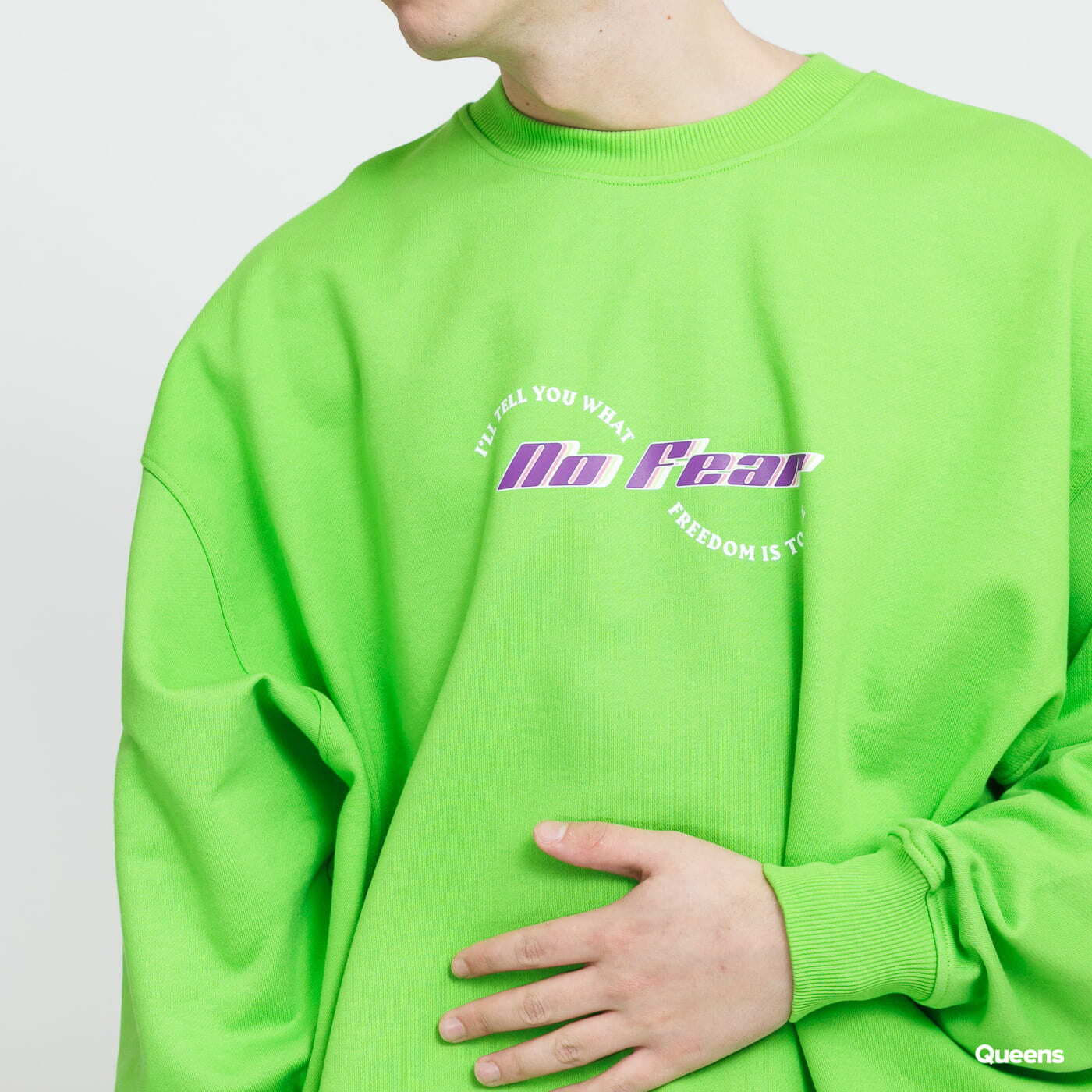 Mikiny Daily Paper Kerjas Crewneck Green