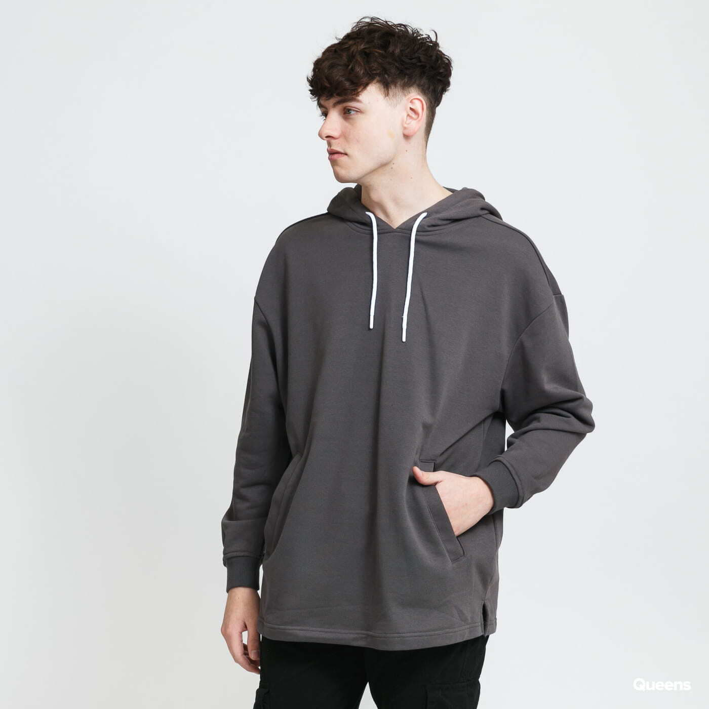 Hoodies and sweatshirts Urban Classics Long Hoody Grey