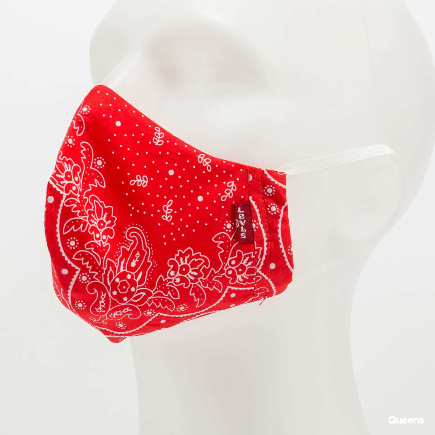 Accessoires Levi's ® 1Pack Bandana Reusable Face Cover Red/ White