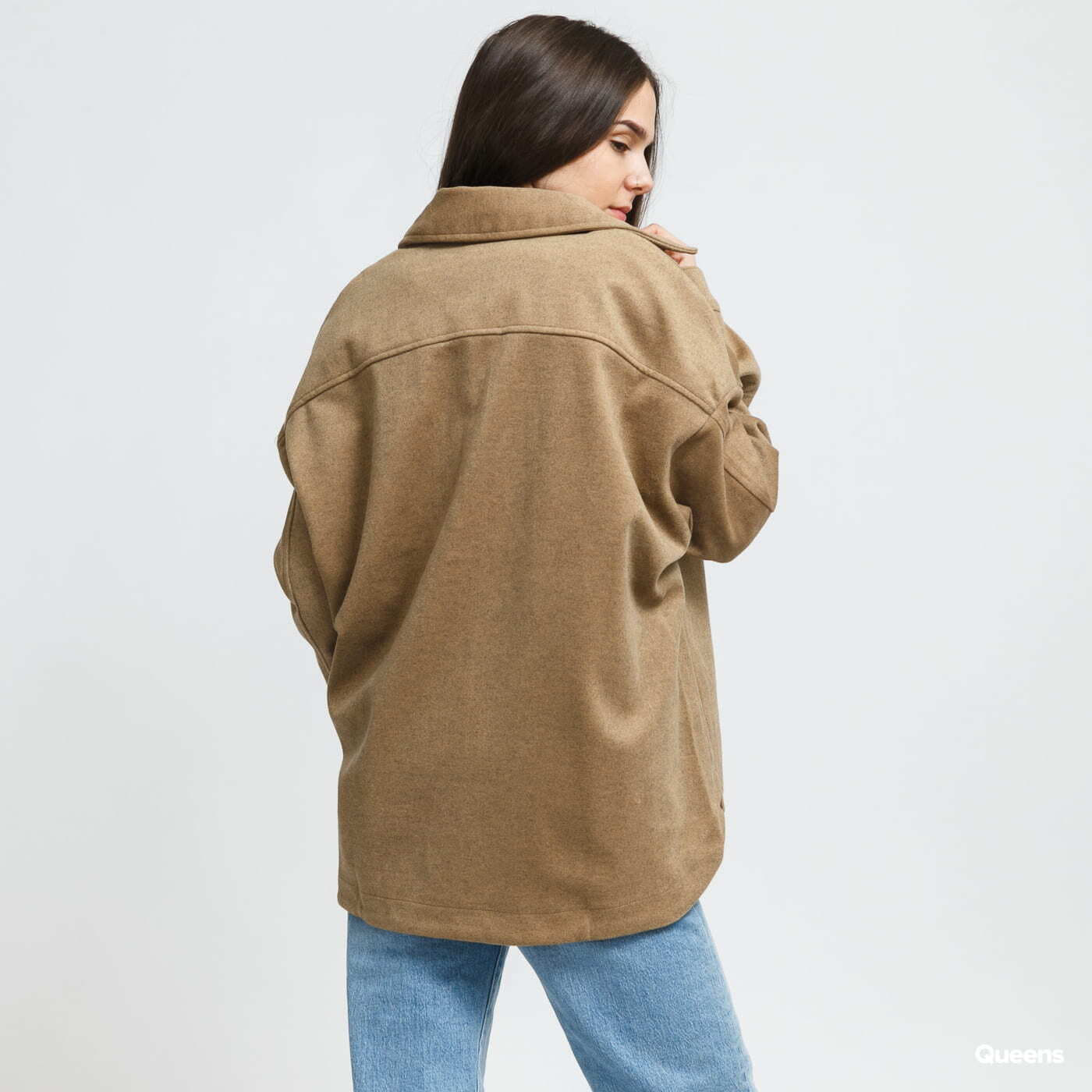Bundy Urban Classics Ladies Classic Overshirt Beige