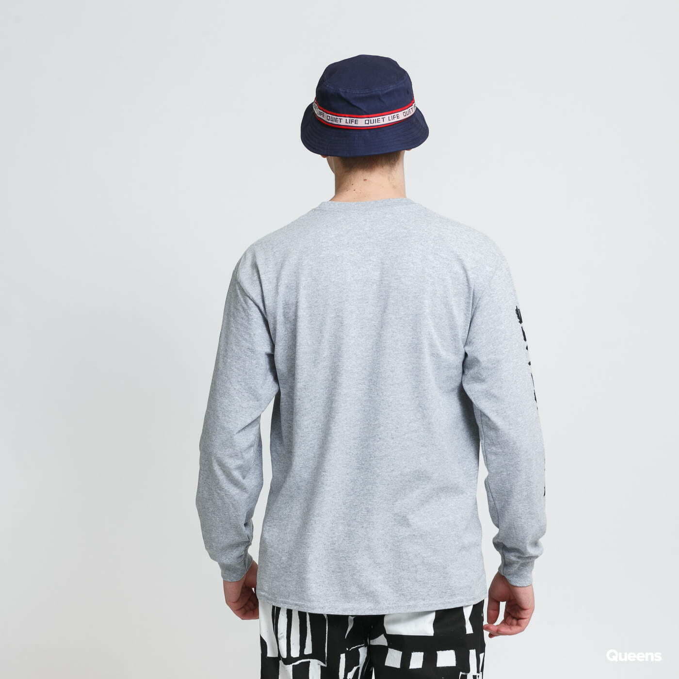 T-shirts The Quiet Life Ekta Longsleeve Melange Grey