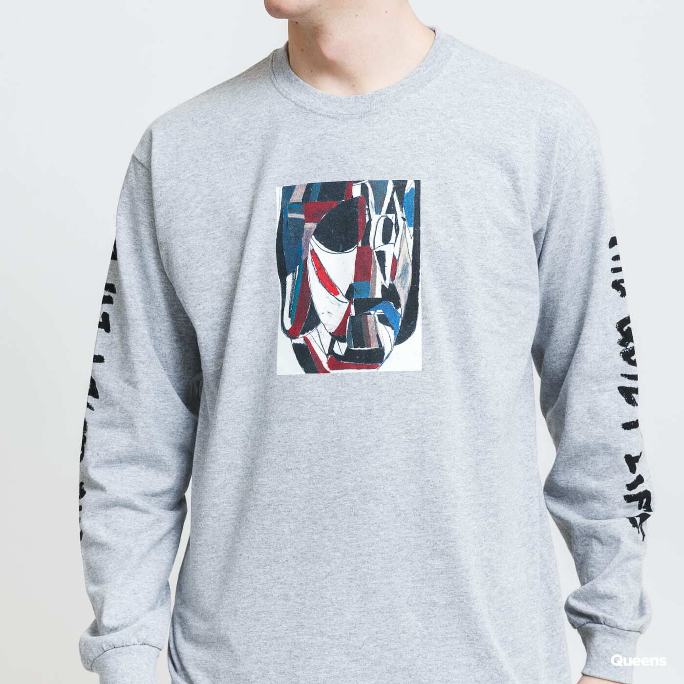 T-shirts The Quiet Life Ekta Longsleeve Melange Grey