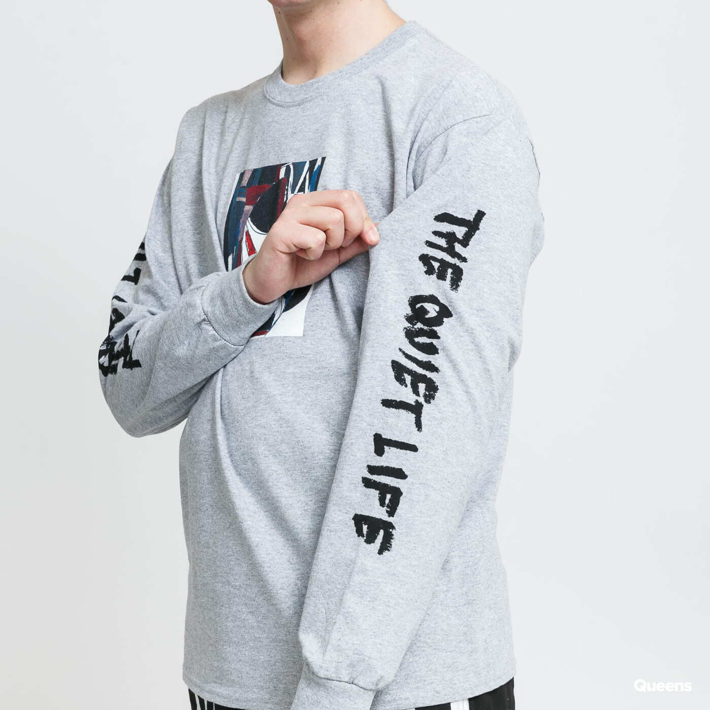 T-shirts The Quiet Life Ekta Longsleeve Melange Grey
