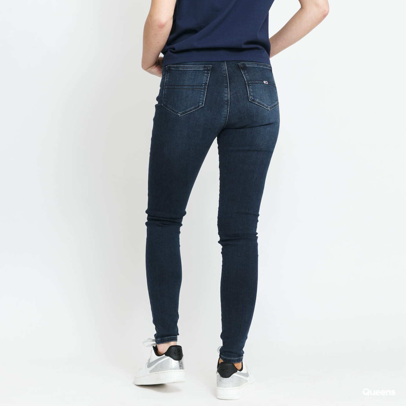 Jeans TOMMY JEANS W Sylvia High Rise Super Skiny Navy