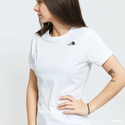 T-shirts The North Face W SS Simple Dome Tee White | Queens
