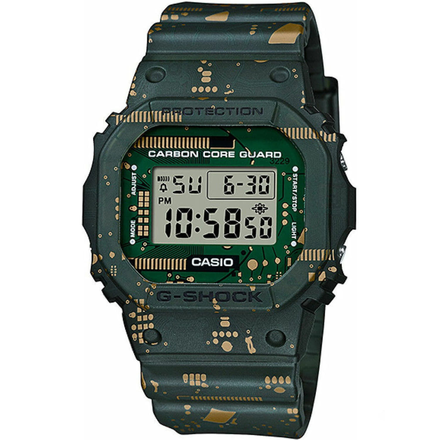Hodinky Casio G-Shock DWE 5600CC-3ER Green