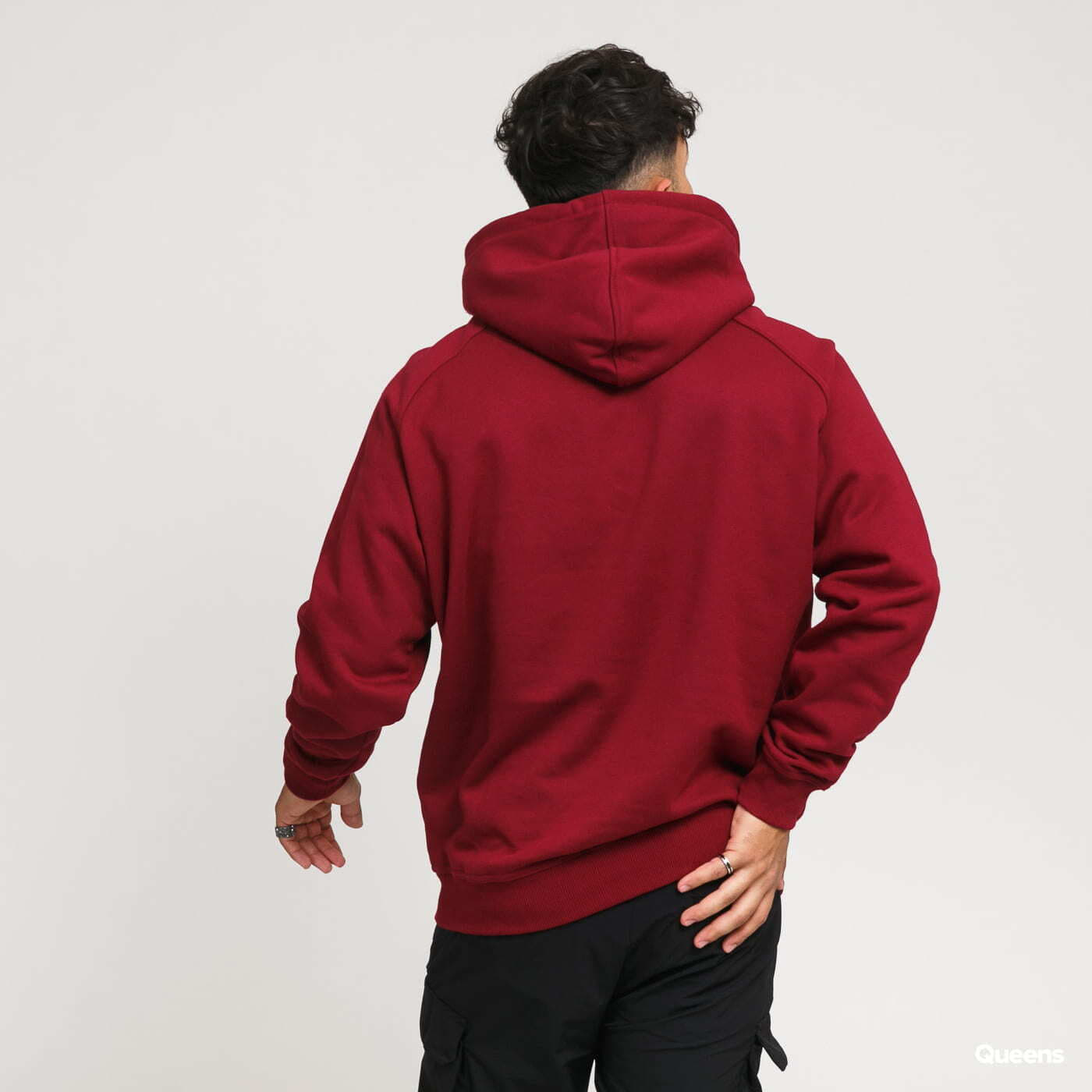 Hanorac Urban Classics Blank Hoody Dark Wine - 1 | YEO