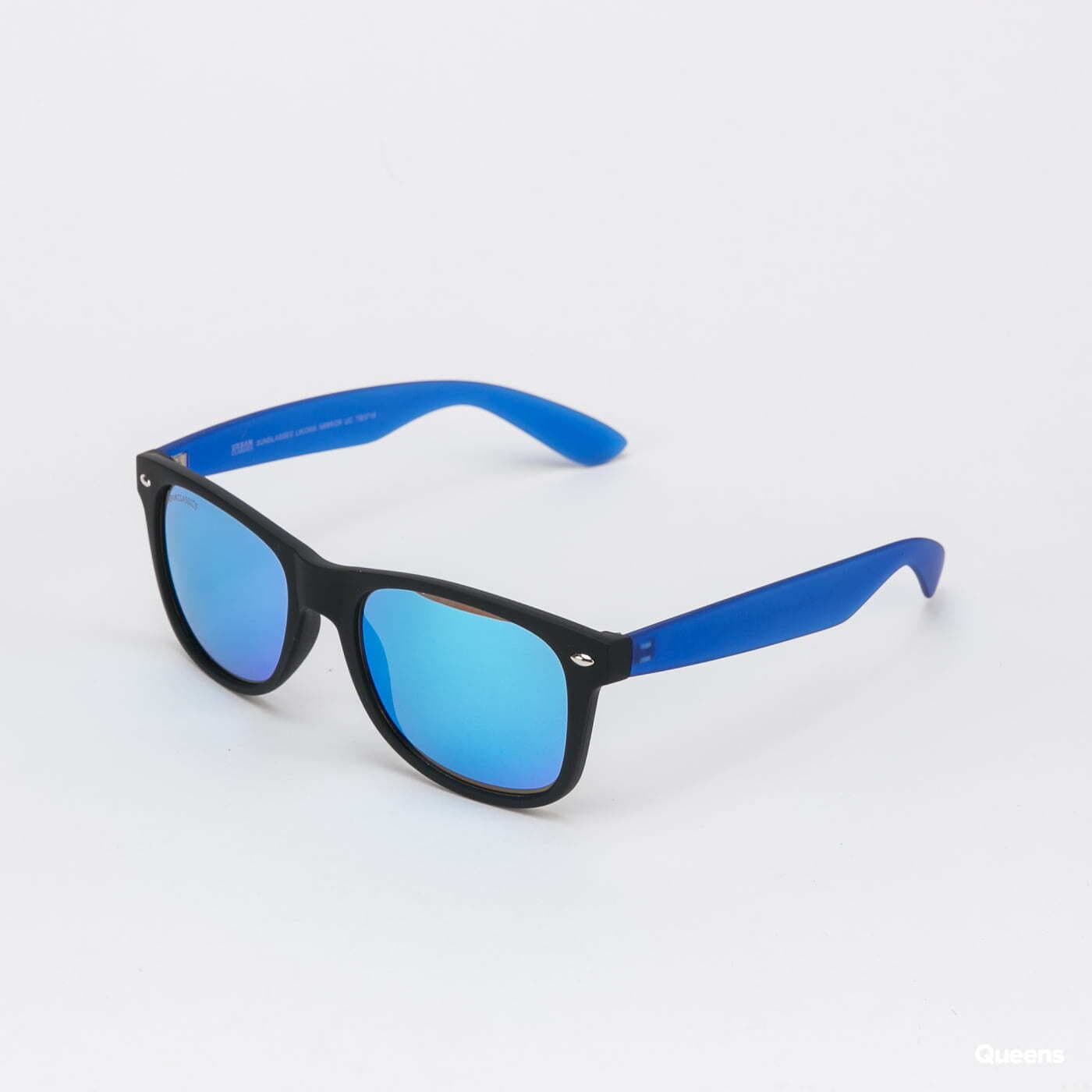 Okulary słoneczne Urban Classics Sunglasses Likoma Mirror UC Black/ Blue