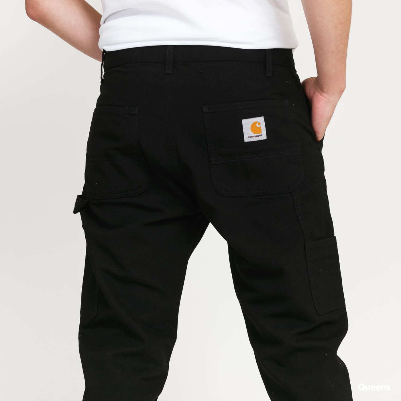 Jeansy Carhartt WIP Ruck Single Knee Pant black rinsed