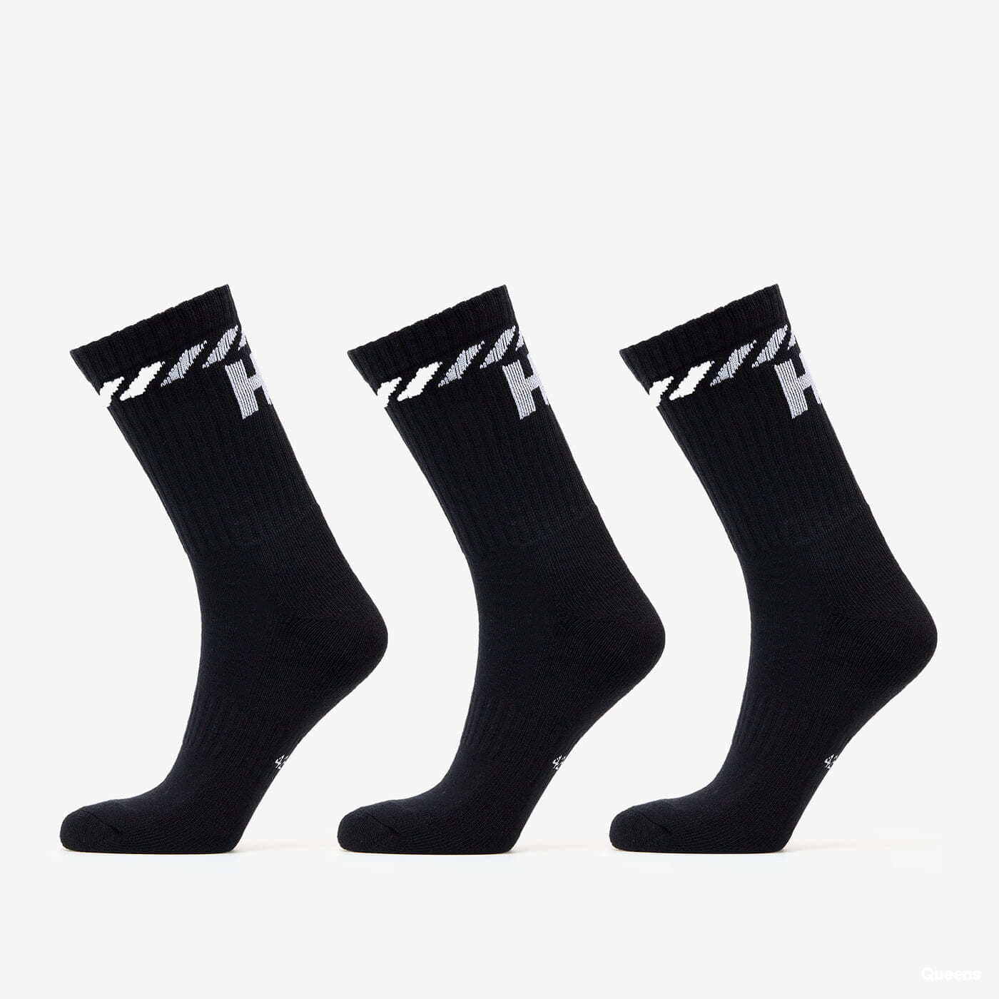 Socken Helly Hansen 3-Pack Cotton Sport Sock černé