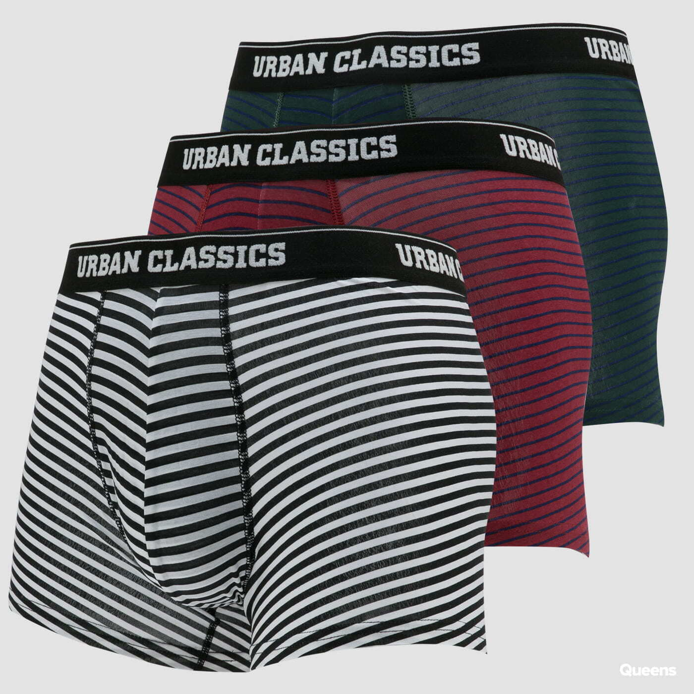 Boxeri Urban Classics Boxer Shorts 3-Pack Multicolor