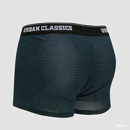 Urban Classics BOXER SHORTS 3 PACK - Pants - grey /darkgreen/black/grey 