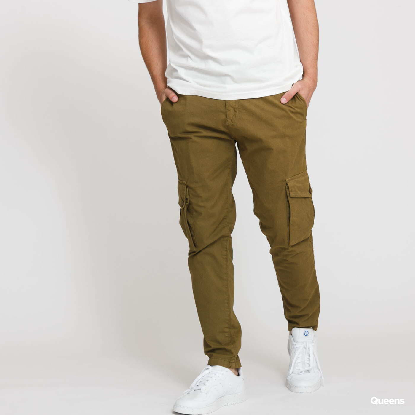 Cargo pants Urban Classics Tapered Cargo Pants Olive