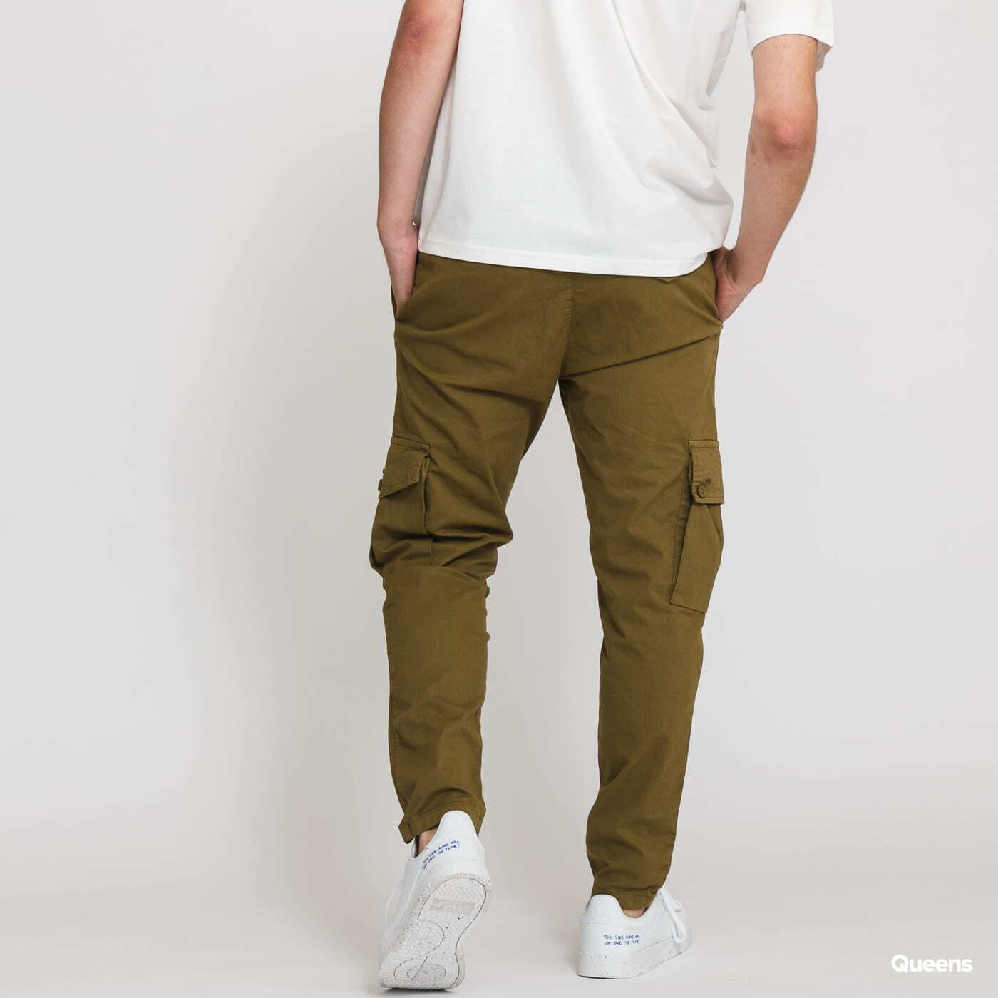 Cargo Hosen Urban Classics Tapered Cargo Pants Olive