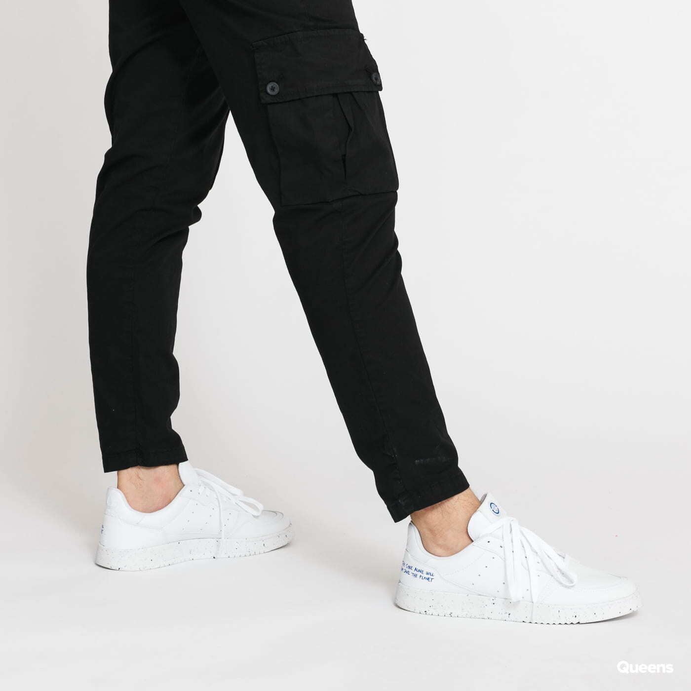 Pantaloni cargo Urban Classics Tapered Cargo Pants Black