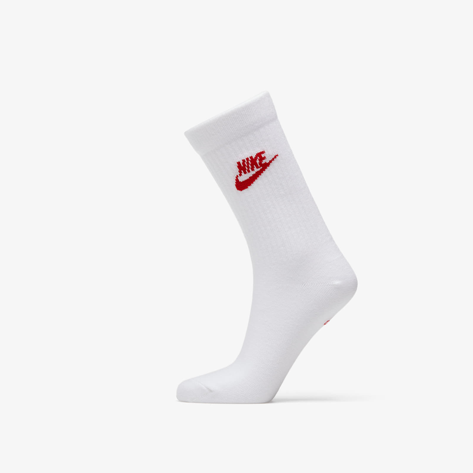 White nike crew socks with grey swoosh sale