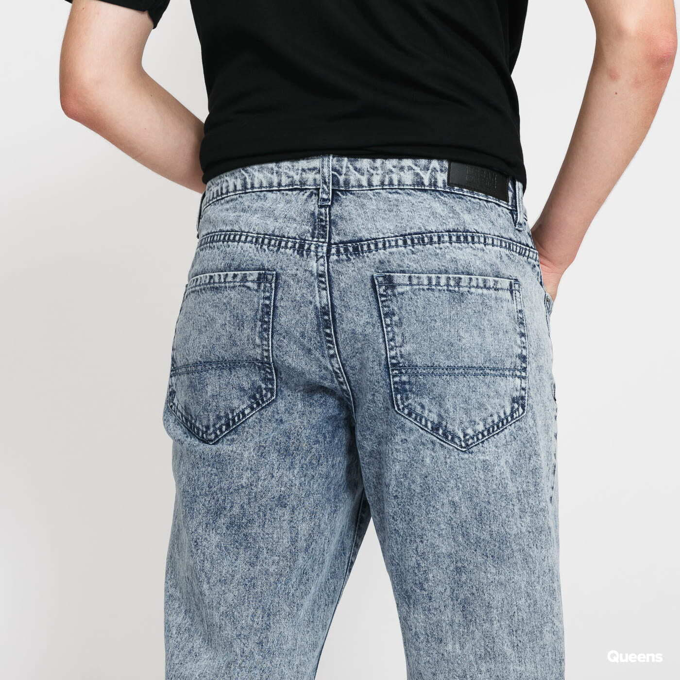 Teksad Urban Classics Loose Fit Jeans Blue