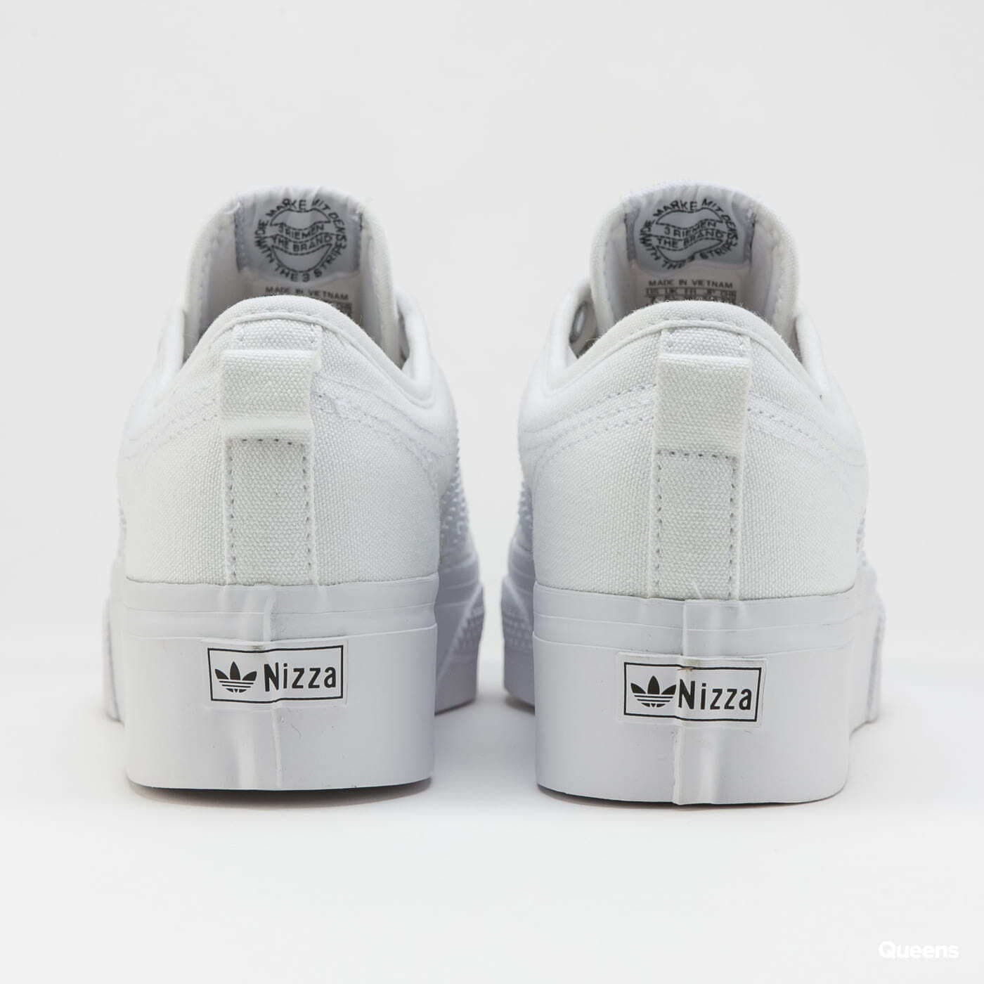 Women's sneakers and shoes adidas Originals Nizza Platform W FtwWhite/ FtwWhite/ FtwWhite