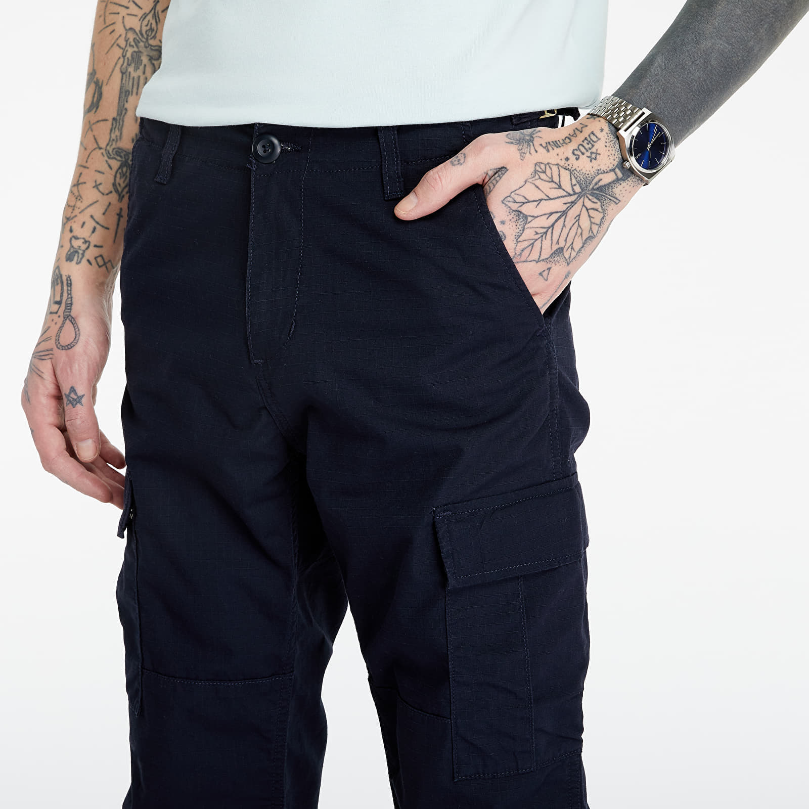 Cargo pants Carhartt WIP Aviation Pant Navy