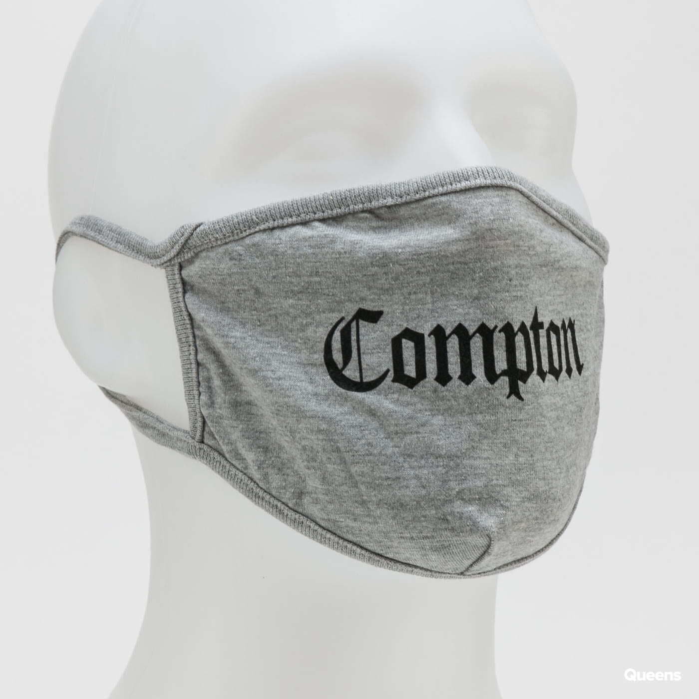 Doplnky Urban Classics Compton Face Mask Melange Grey