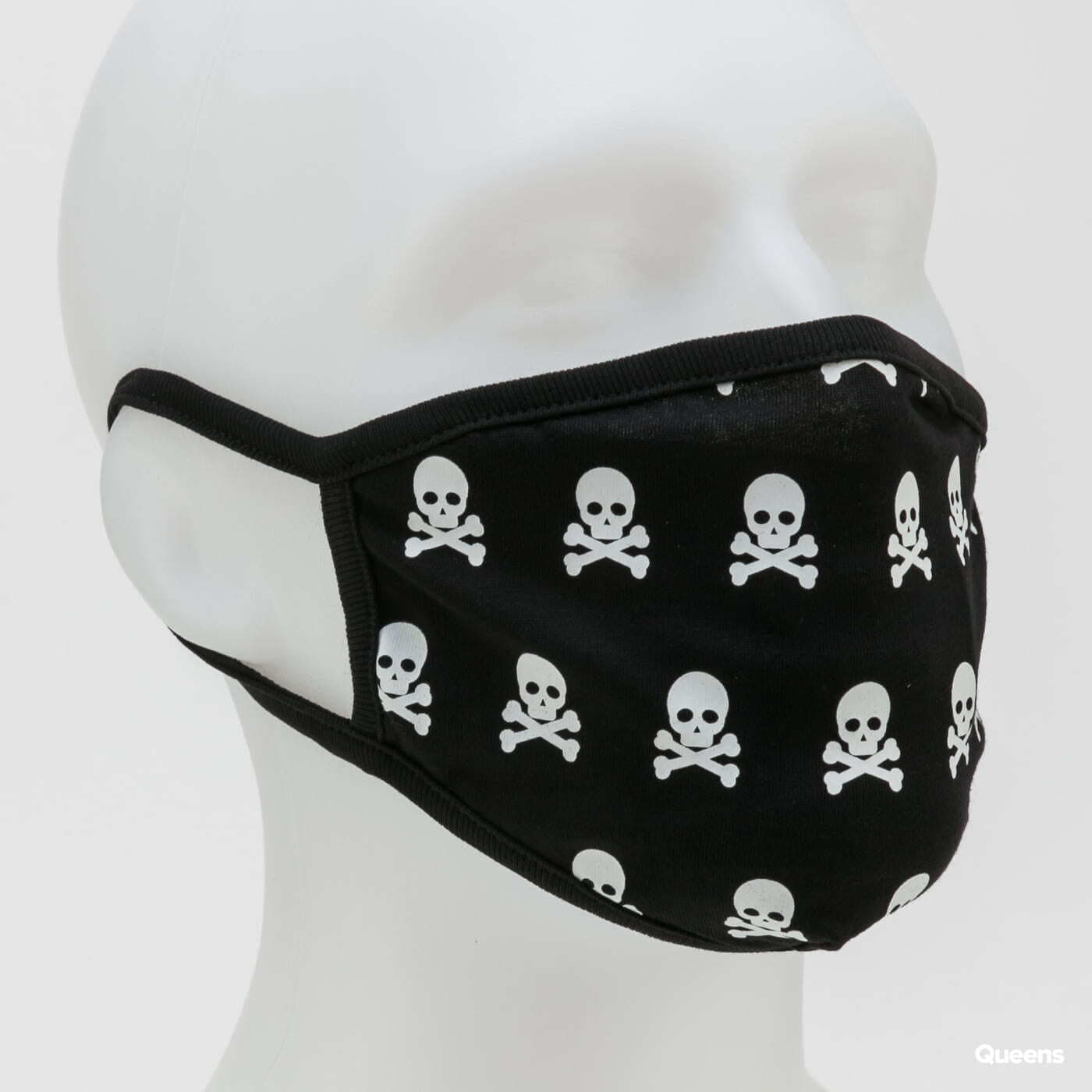 Doplnky Urban Classics Skull Face Mask 2-Pack Black