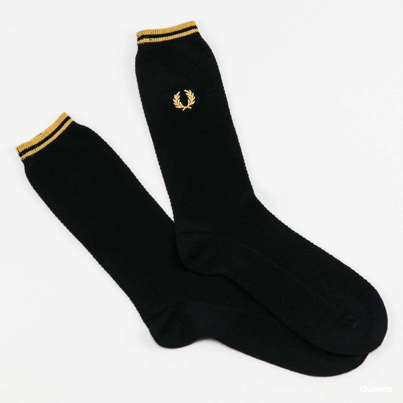 Socks FRED PERRY Tipped Socks černé