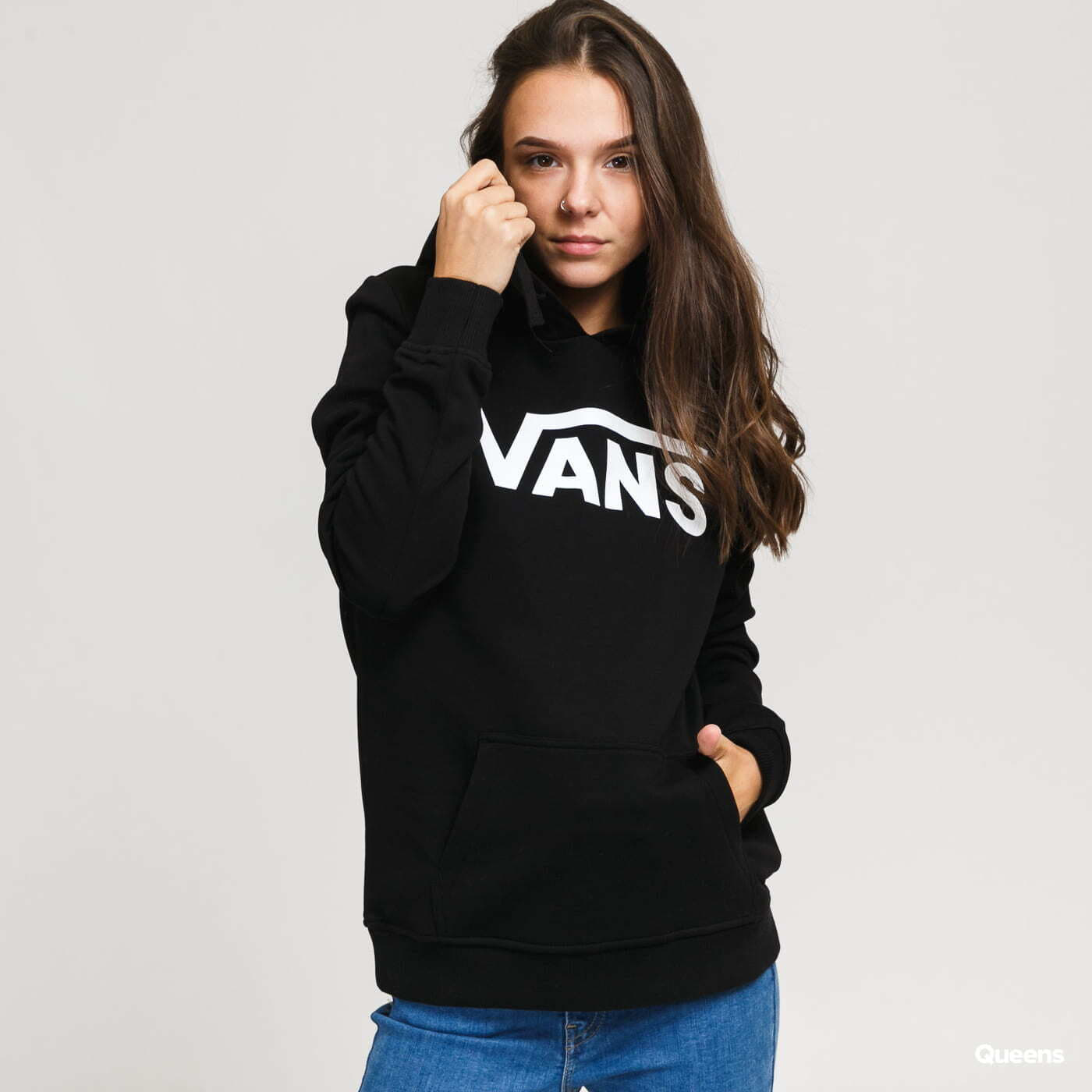 Sweatshirts Vans Classic V II Hoodie Black