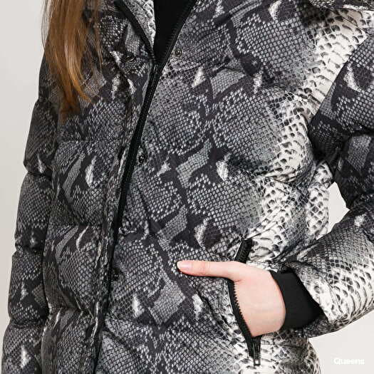 Zara snakeskin puffer jacket best sale