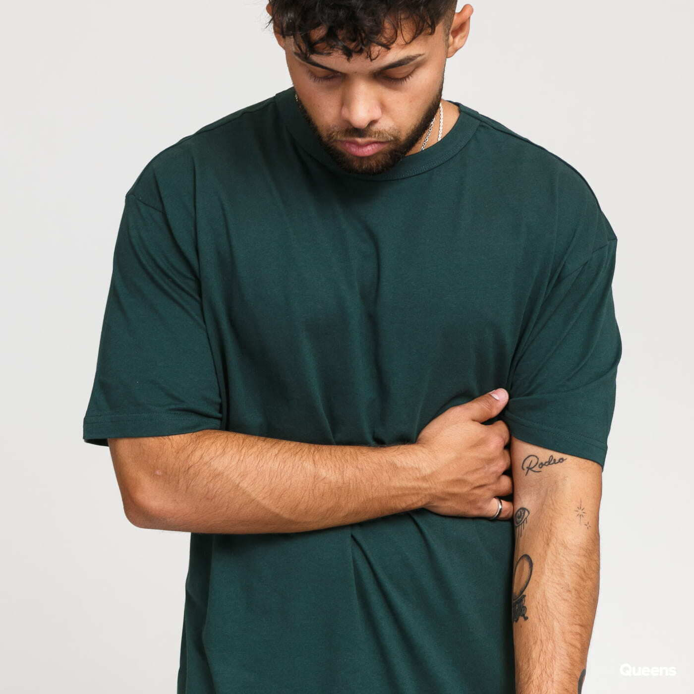 Tricouri Urban Classics Organic Basic Tee Green