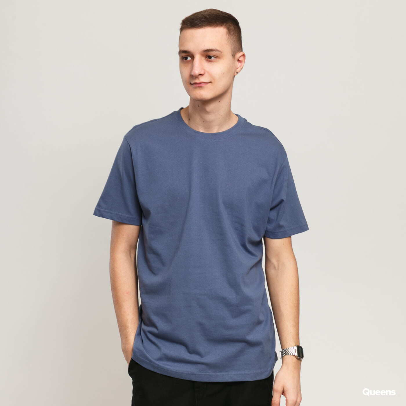 T-shirts Urban Classics Basic Tee Blue