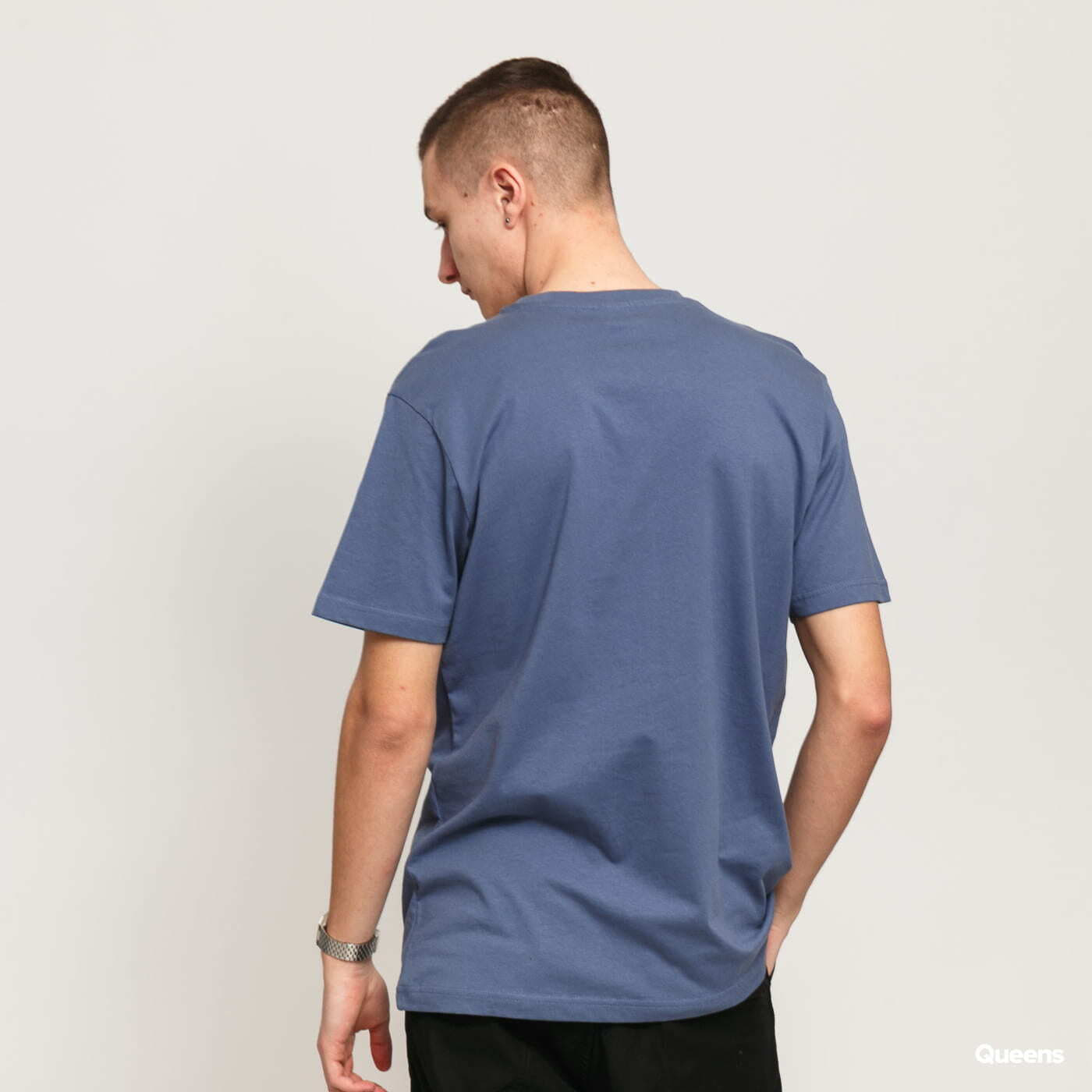 T-Shirts Urban Classics Basic Tee Blue