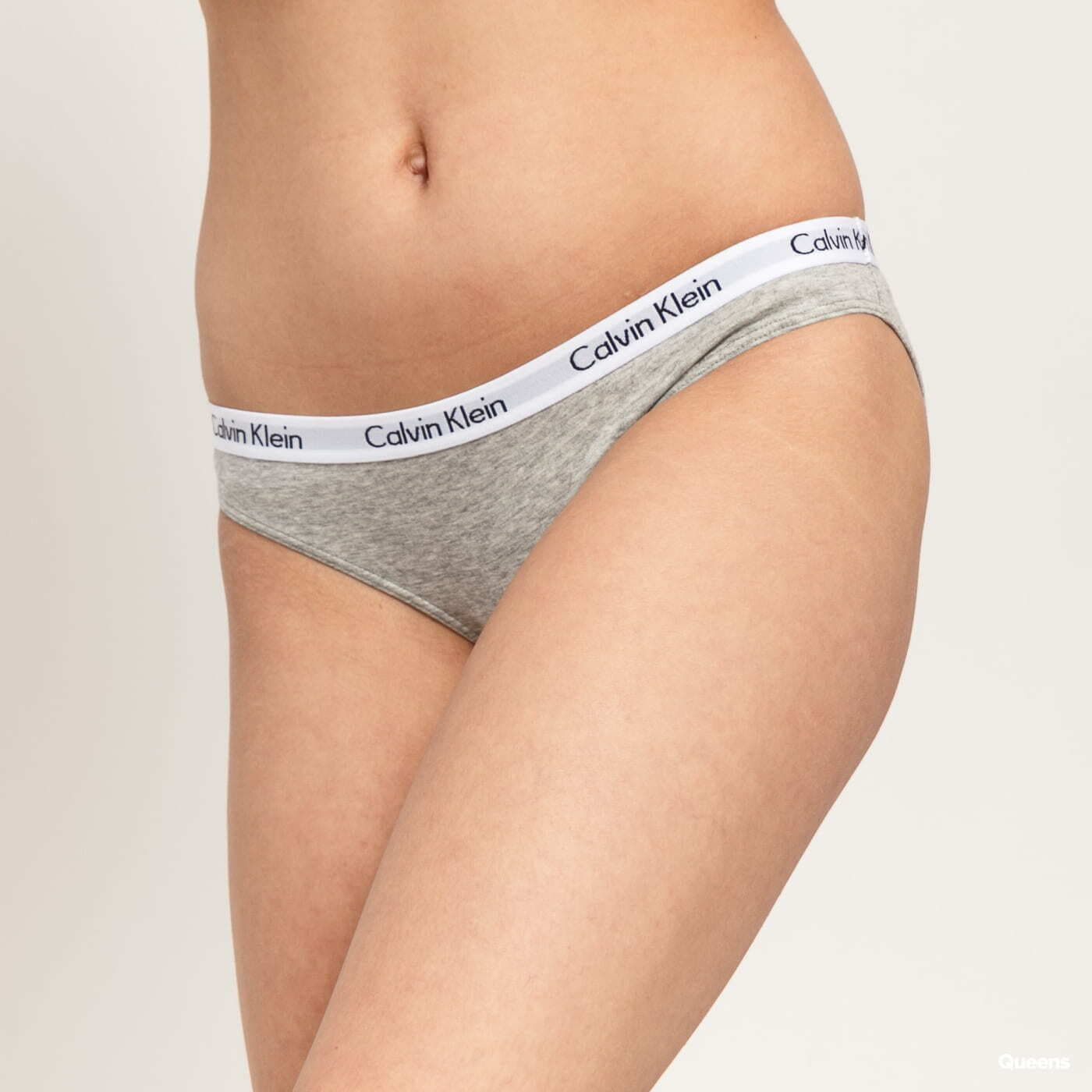 Unterhosen Calvin Klein Bikini - Slip 3 Pack C/O Black/ White/ Grey