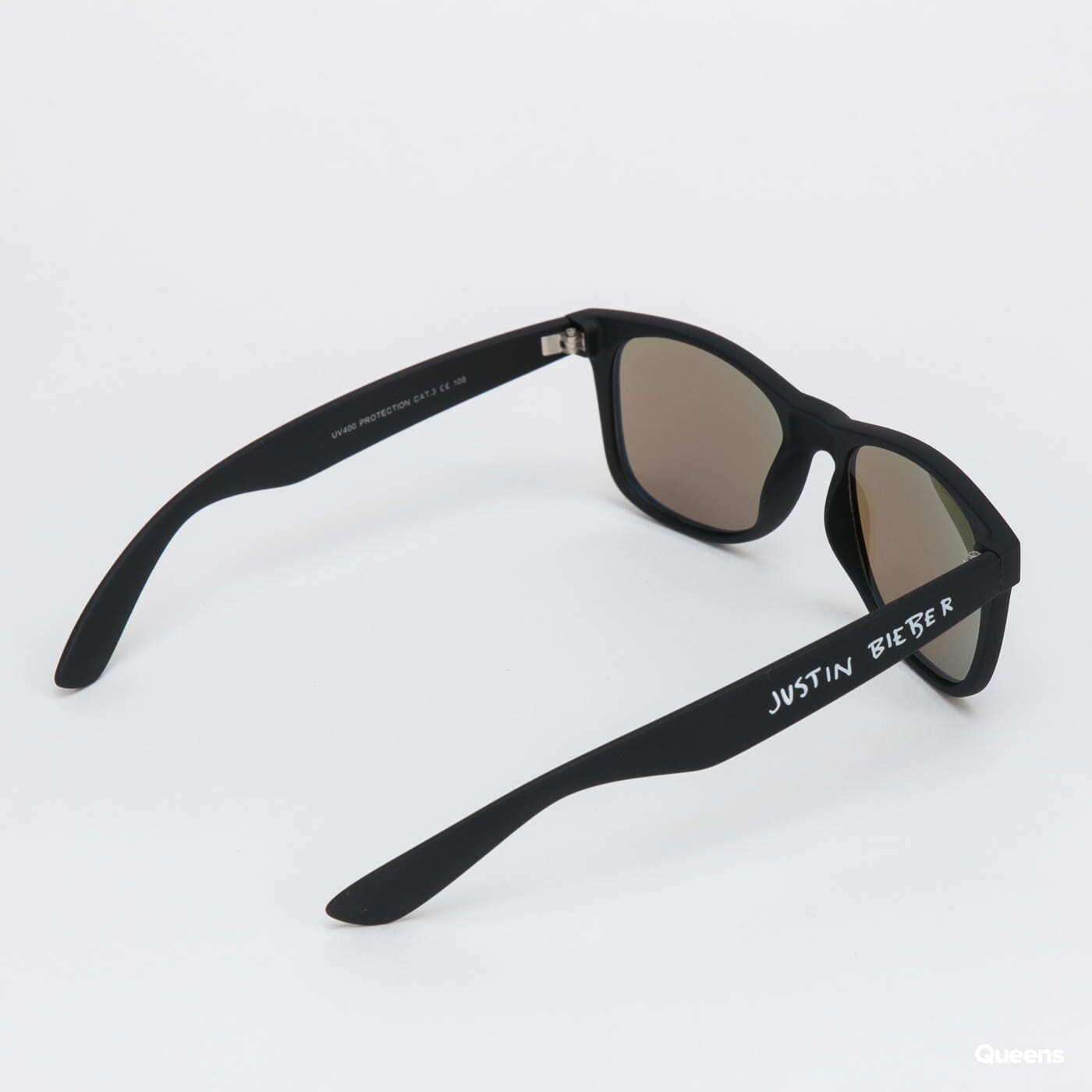 Sonnenbrillen Urban Classics Justin Bieber Sunglasses MT Black/ Blue |  Queens | Sonnenbrillen
