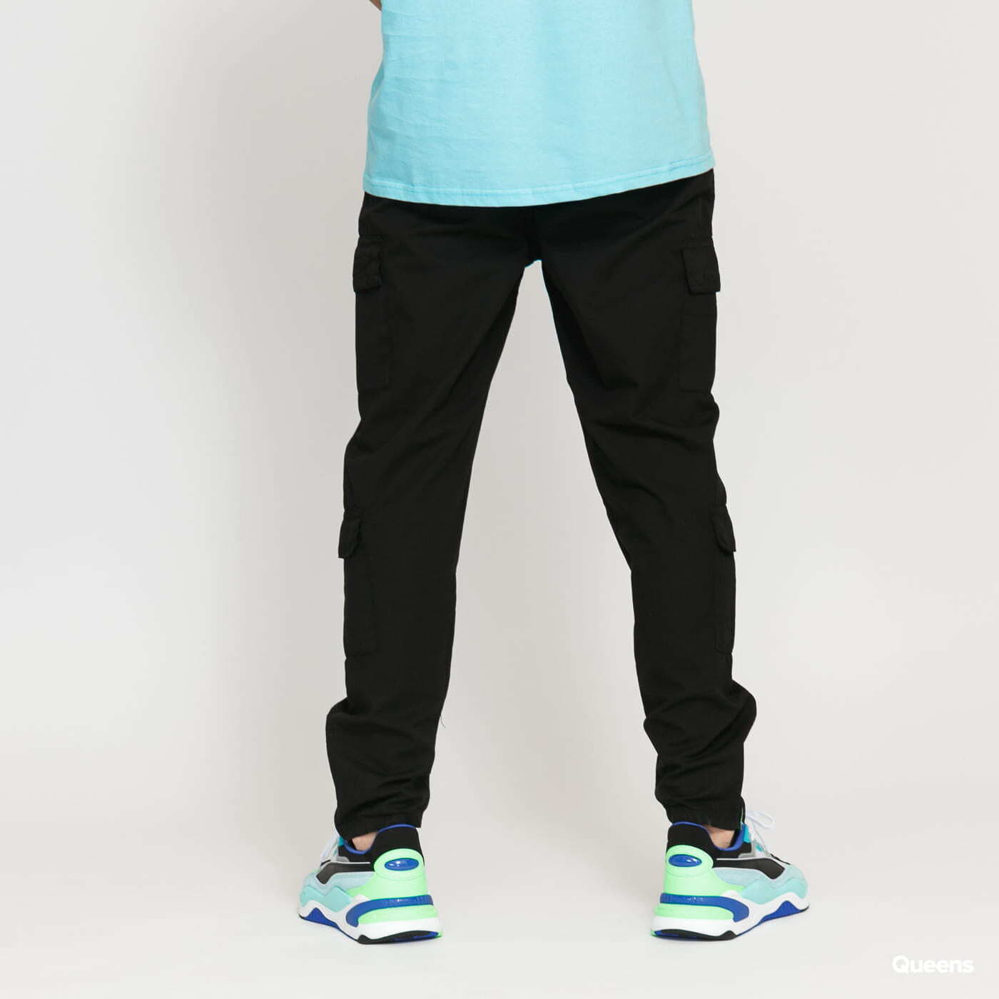 Cargo pants Urban Classics Tapered Double Cargo Pants Black