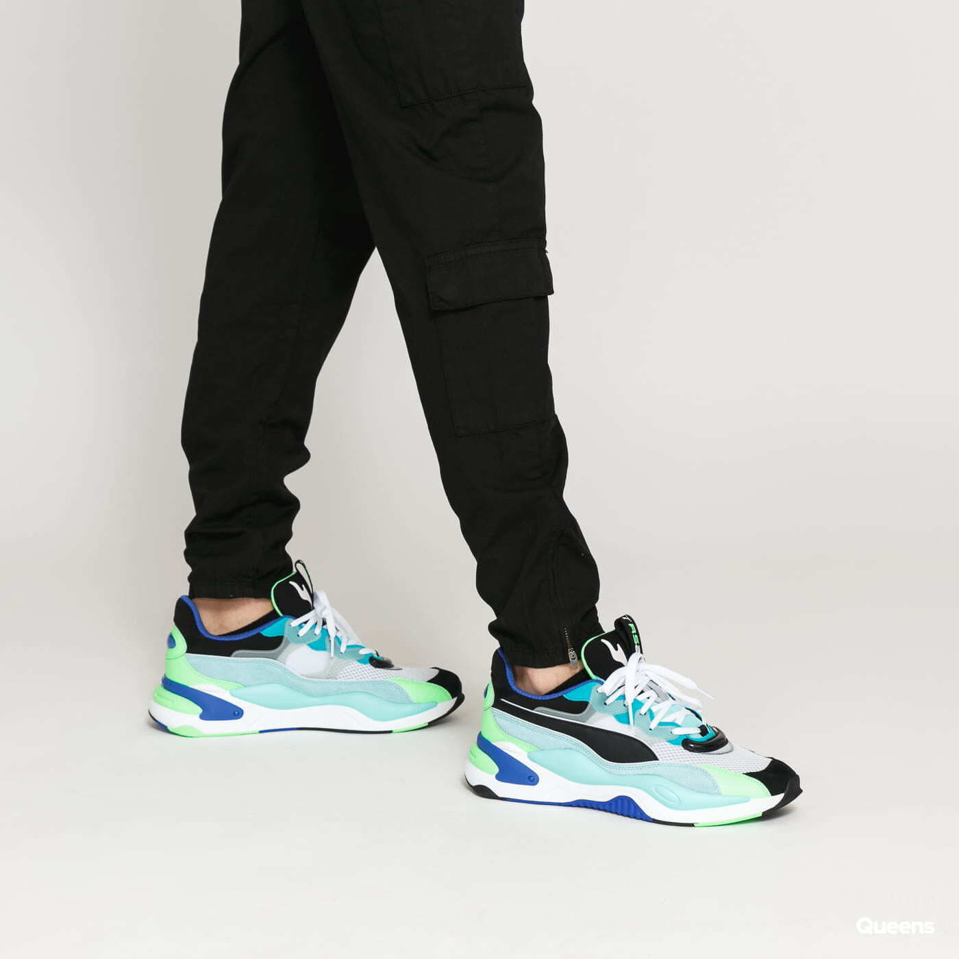 Cargo pants Urban Classics Tapered Double Cargo Pants Black