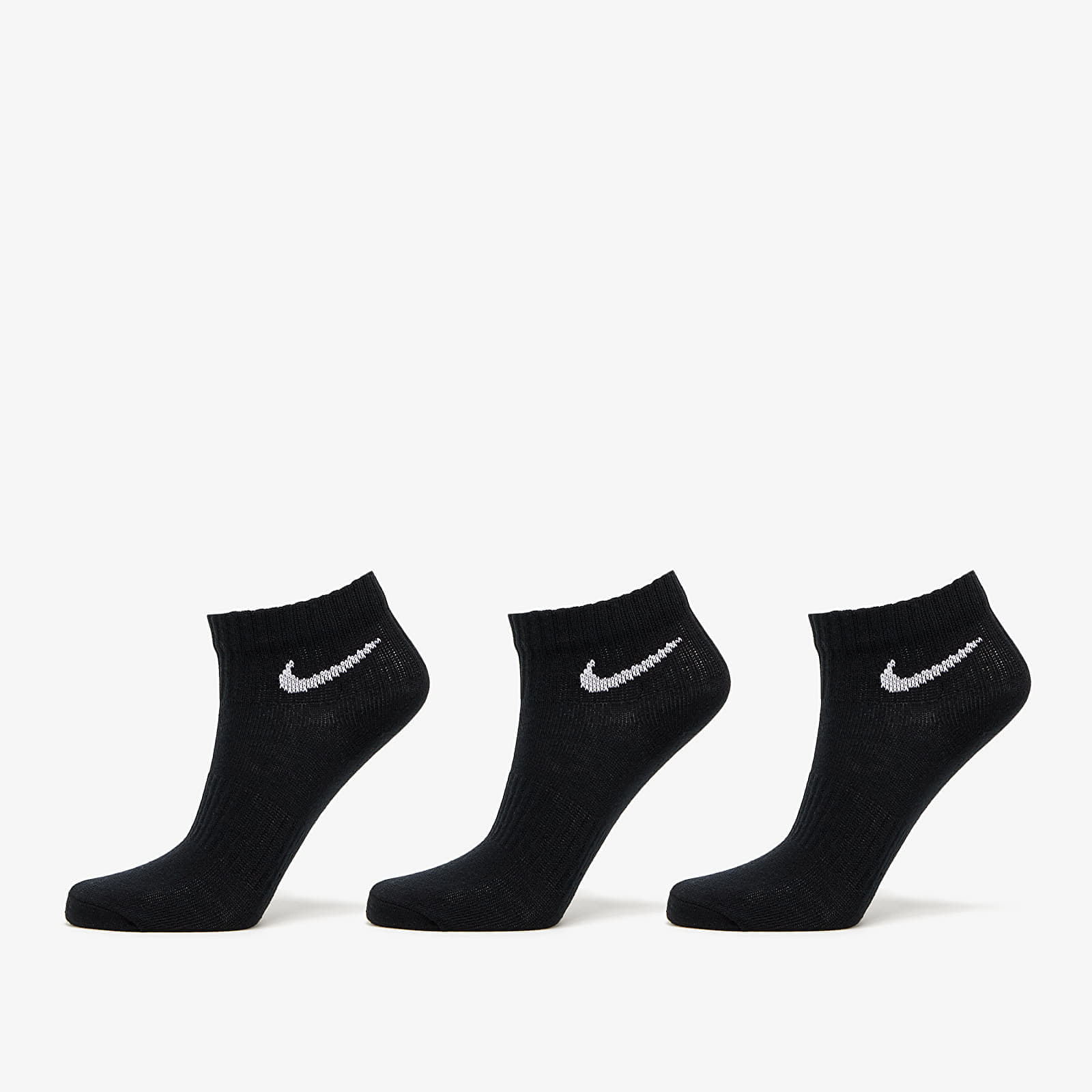 Șosete Nike Everyday Lightweight Training Ankle Socks 3-Pack Black/ White