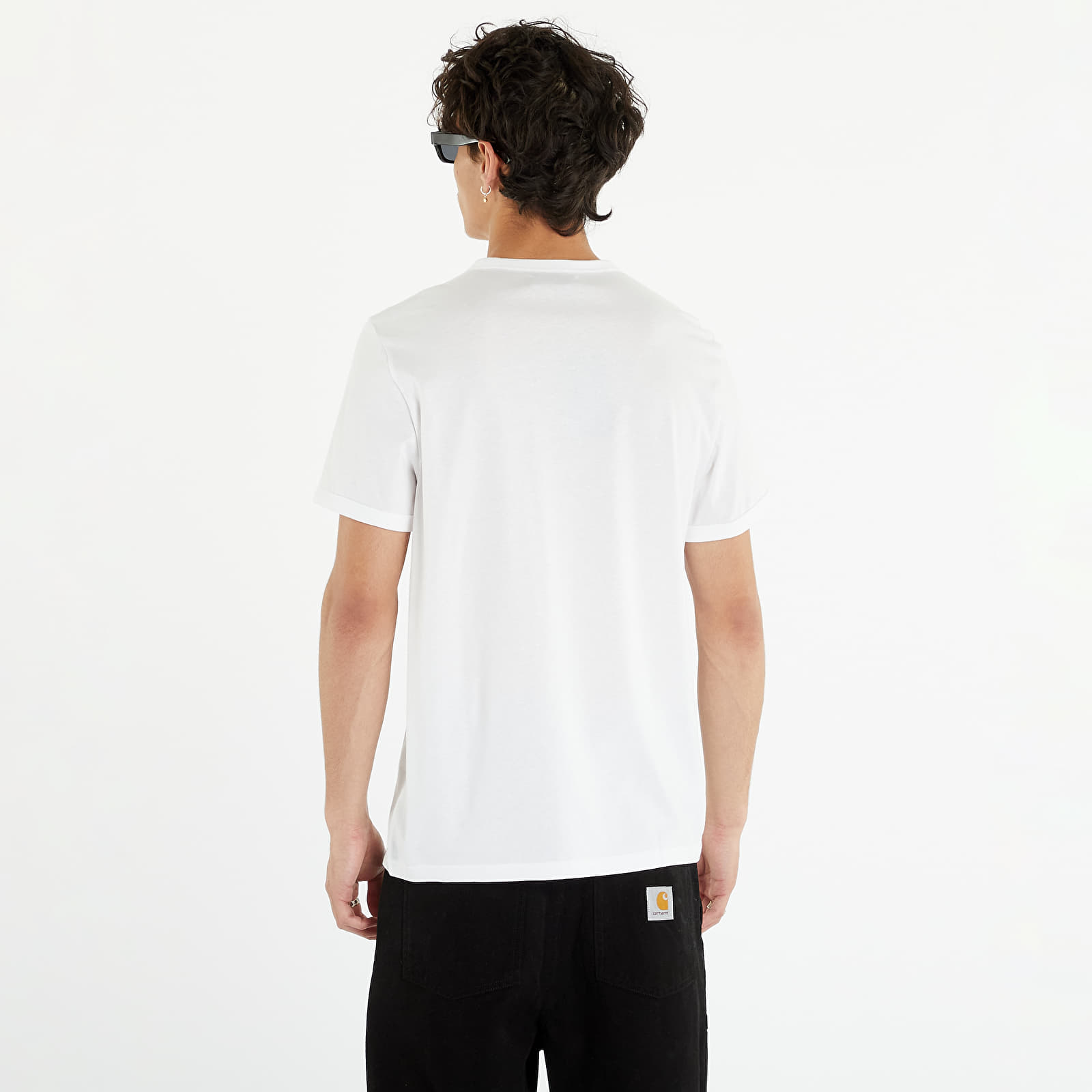 T-särgid FRED PERRY Ringer Tee White