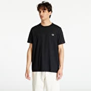 FRED PERRY Ringer Tee Black