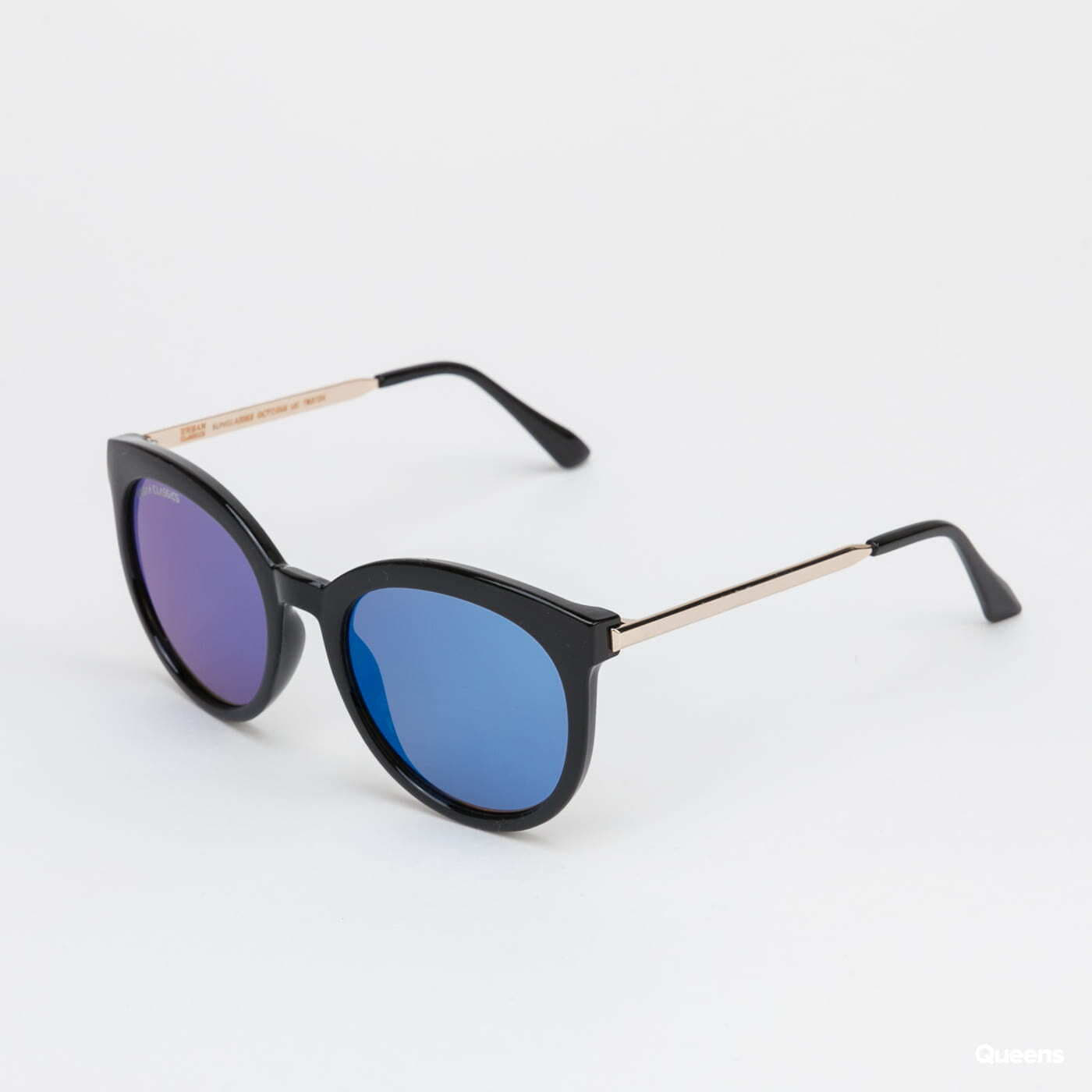 Sonnenbrillen Urban Classics Sunglasses October UC Black/ Blue