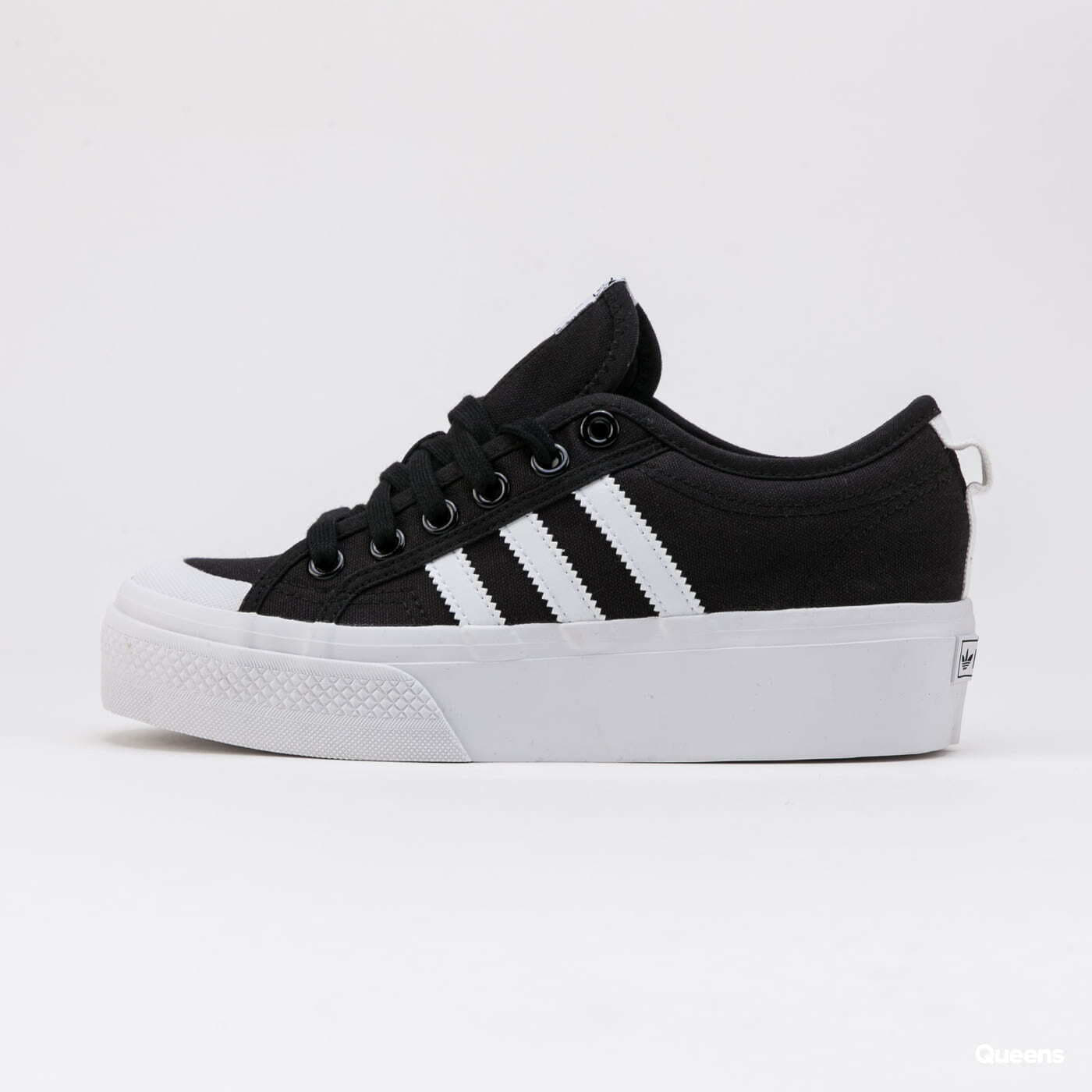 Încălțăminte și sneakerși pentru femei adidas Originals Nizza Platform W Core Black/ FtwWhite/ FtwWhite