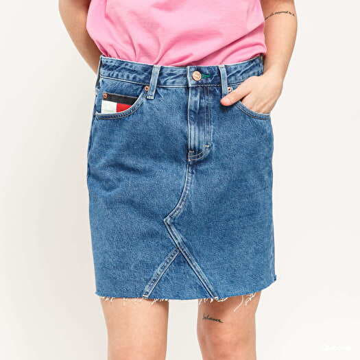 Women's Casual Short Jeans Skirts Mid Waist Stretchy Mini Denim Fit Short  Skirts | eBay