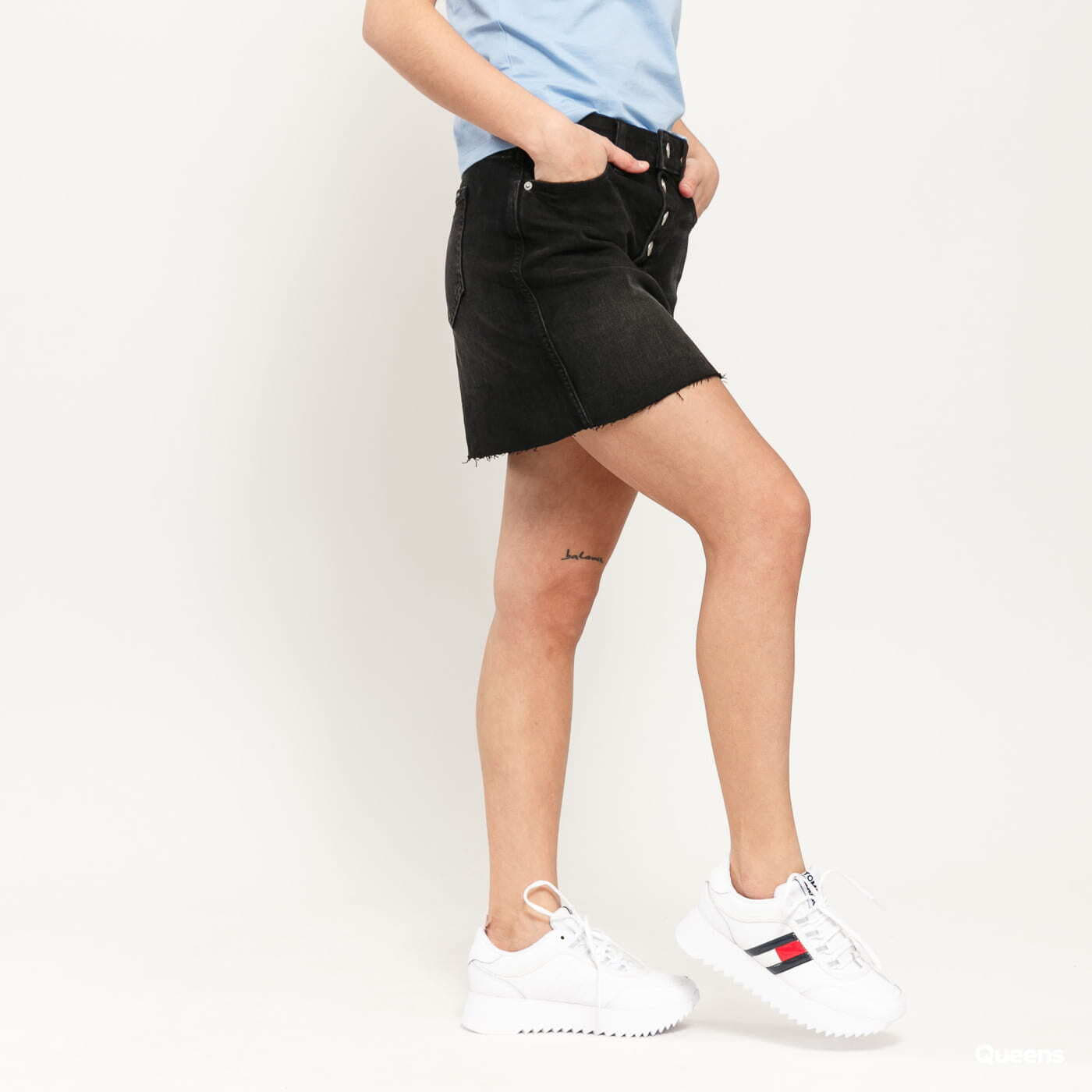Röcke CALVIN KLEIN JEANS W Mid Rise Mini Skirt Black | Queens