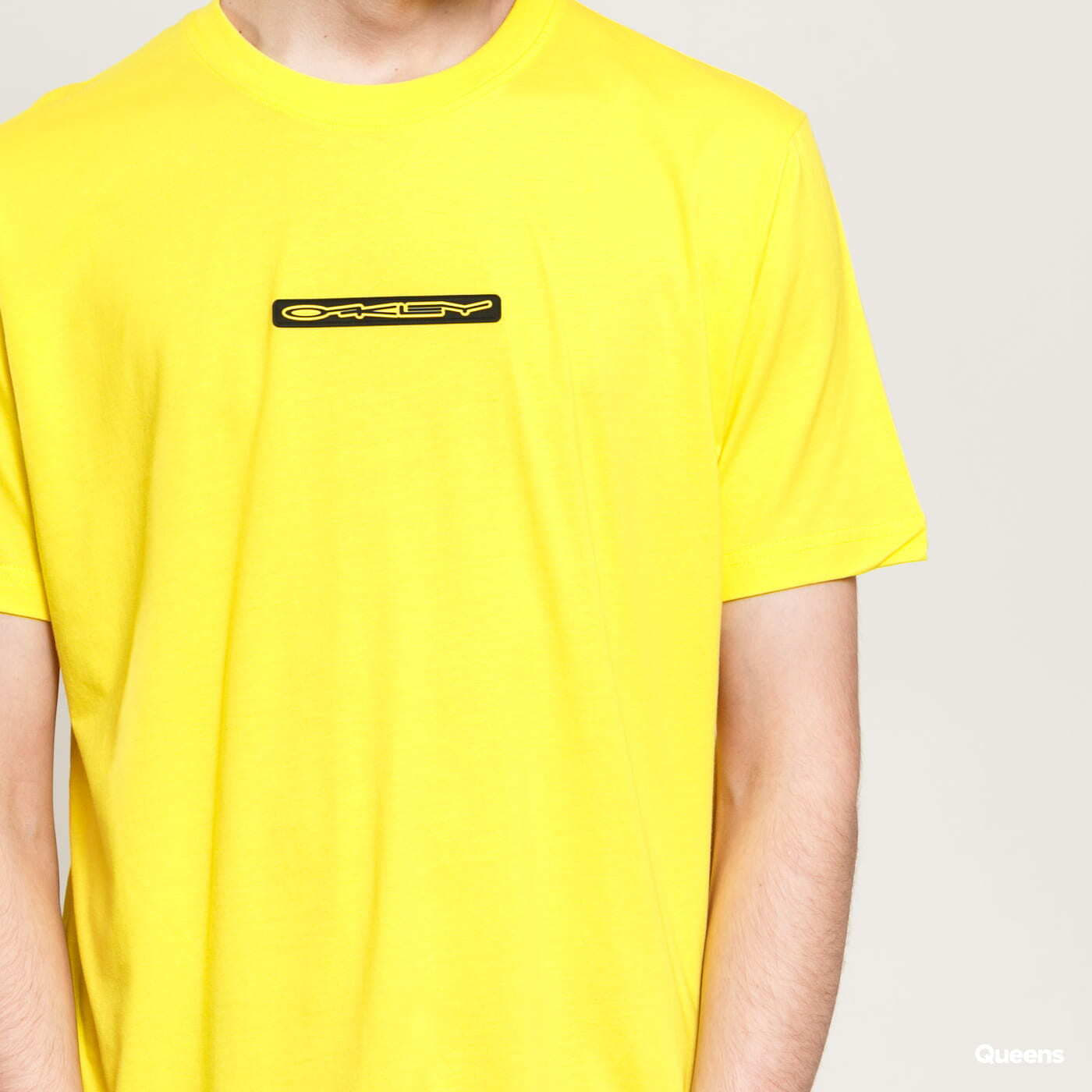 Tričká Oakley Stretch Logo Patch SS Tee Yellow