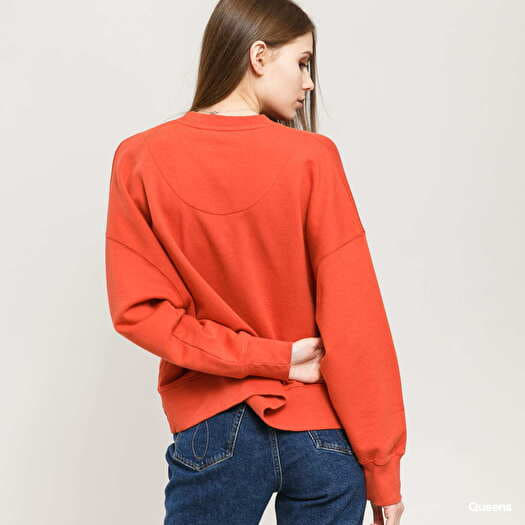 Ladies hotsell orange sweatshirt