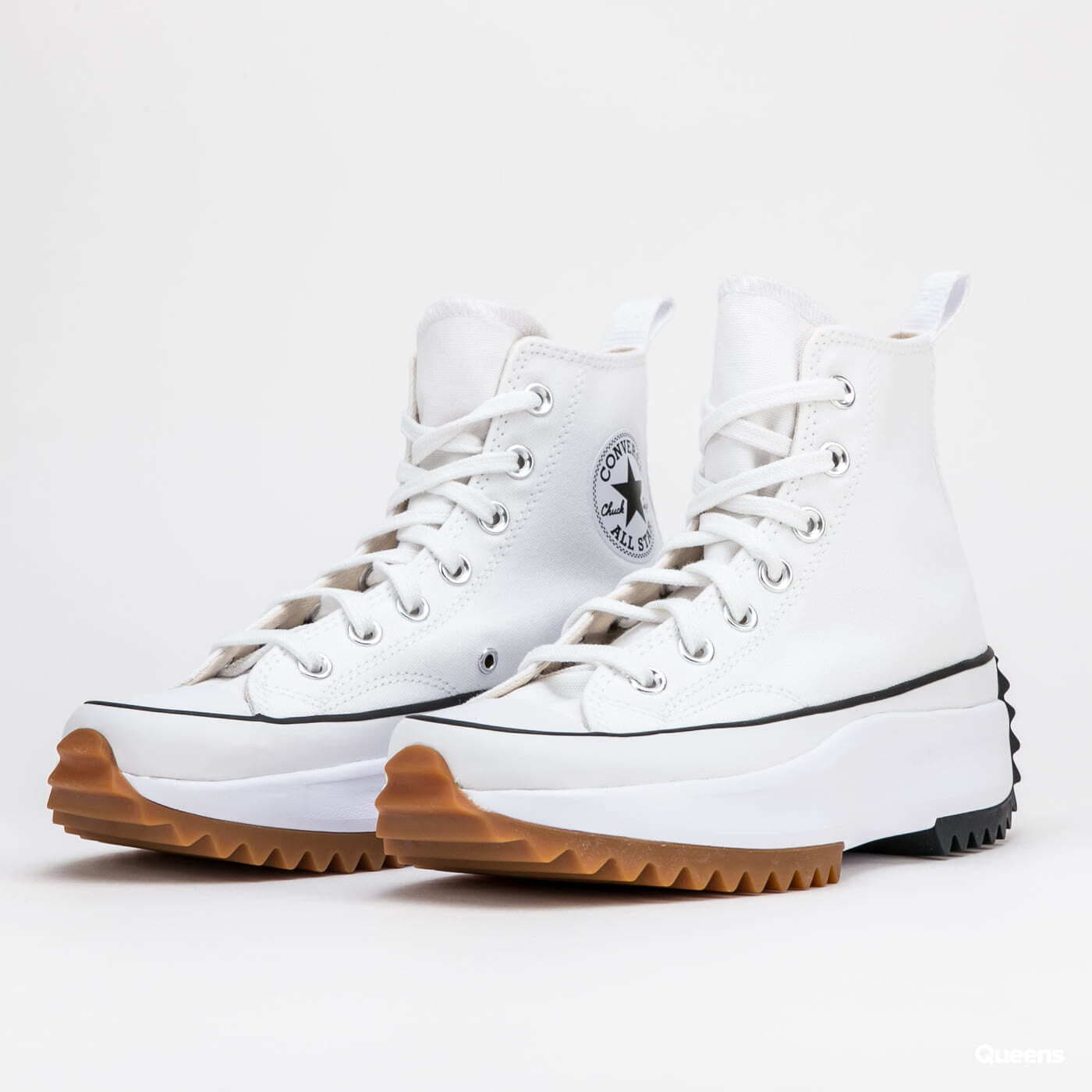 Încălțăminte și sneakerși pentru femei Converse Run Star Hike Hi White/ Black/ Gum