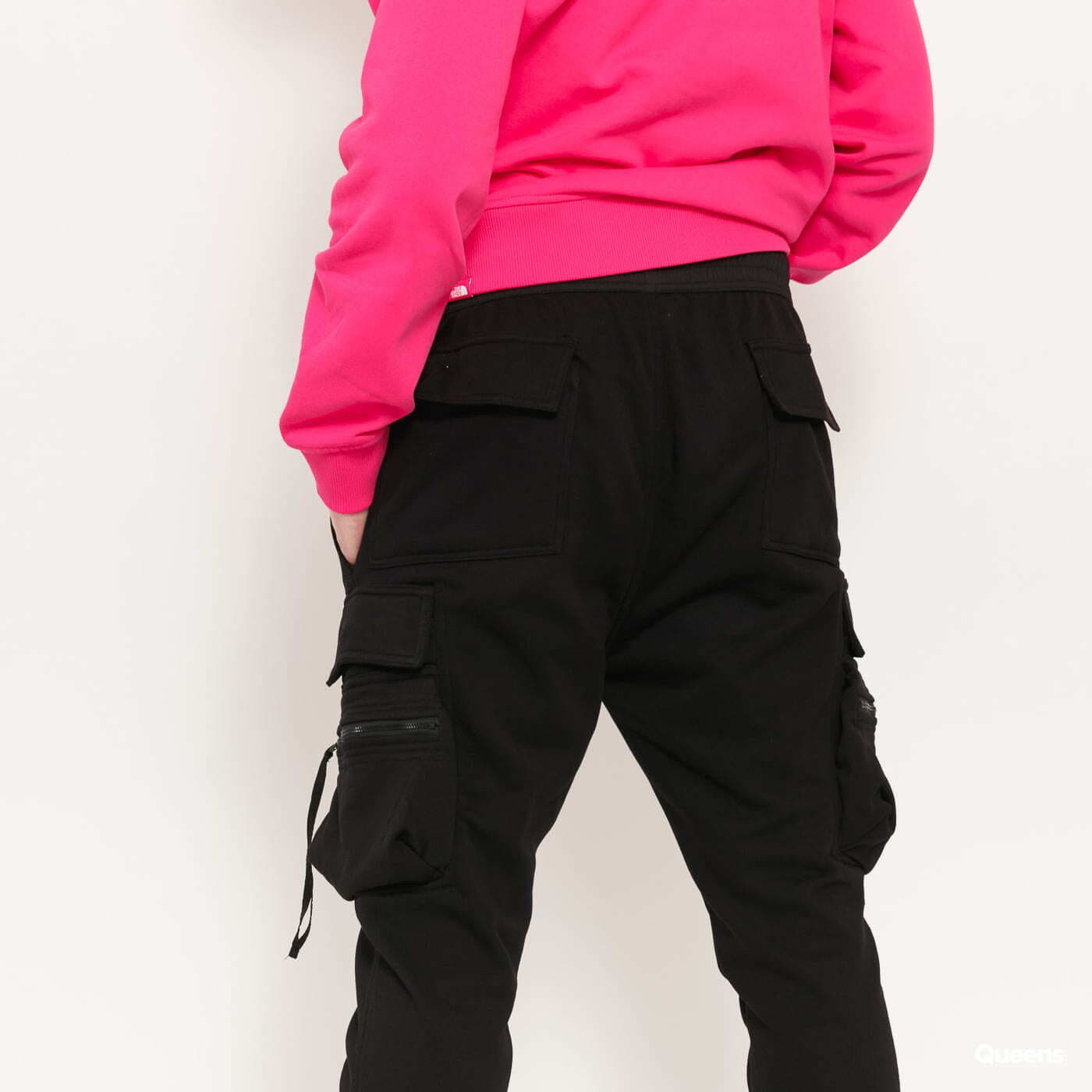 Tepláky Urban Classics Tactical Sweat Pants Black